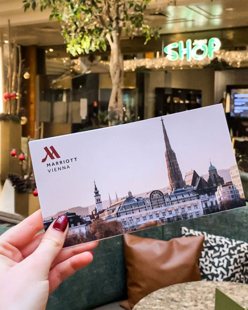 Gutschein vom Marriott Vienna Hotel | Credit: Vienna Marriott Hotel