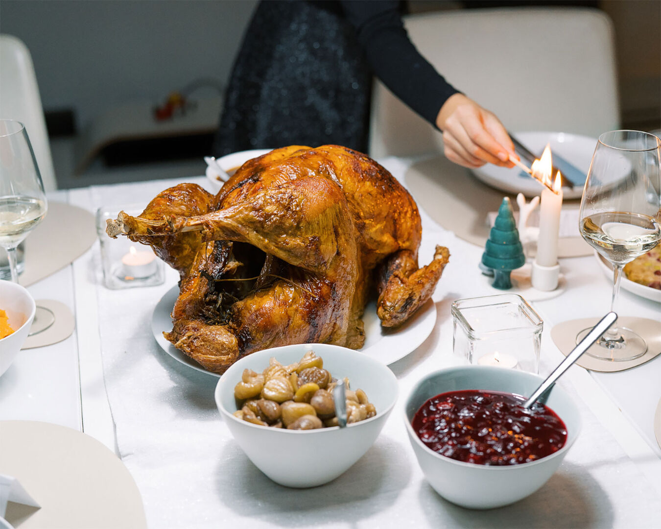 Truthahn mit Cranberry-Sauce | Credit: Vienna Marriott Hotel