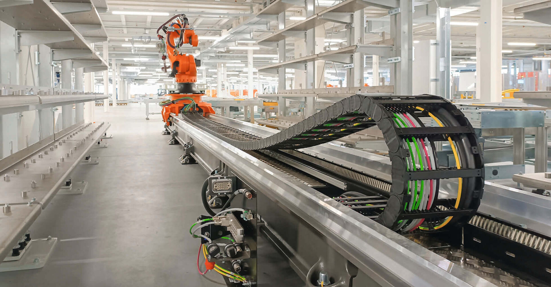 Auf der neuen Fertigungsstraße in Steyr entstehen E-Motoren nach dem Baukastensystem.