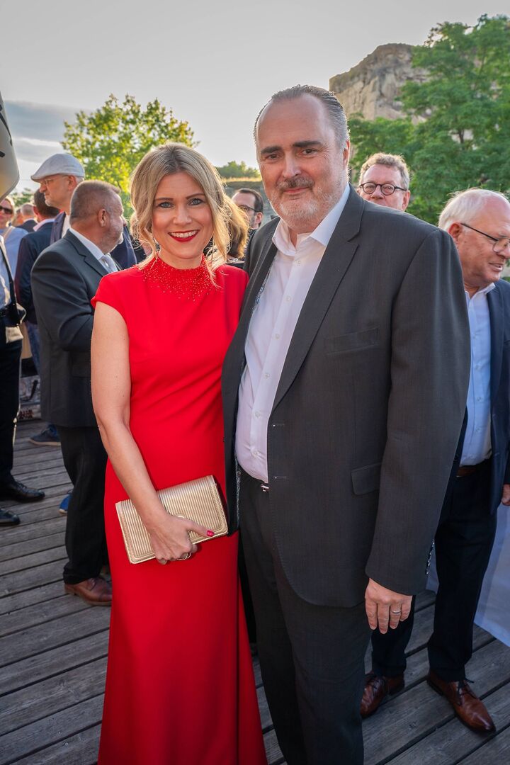 Hans-Peter und Julia Doskozil