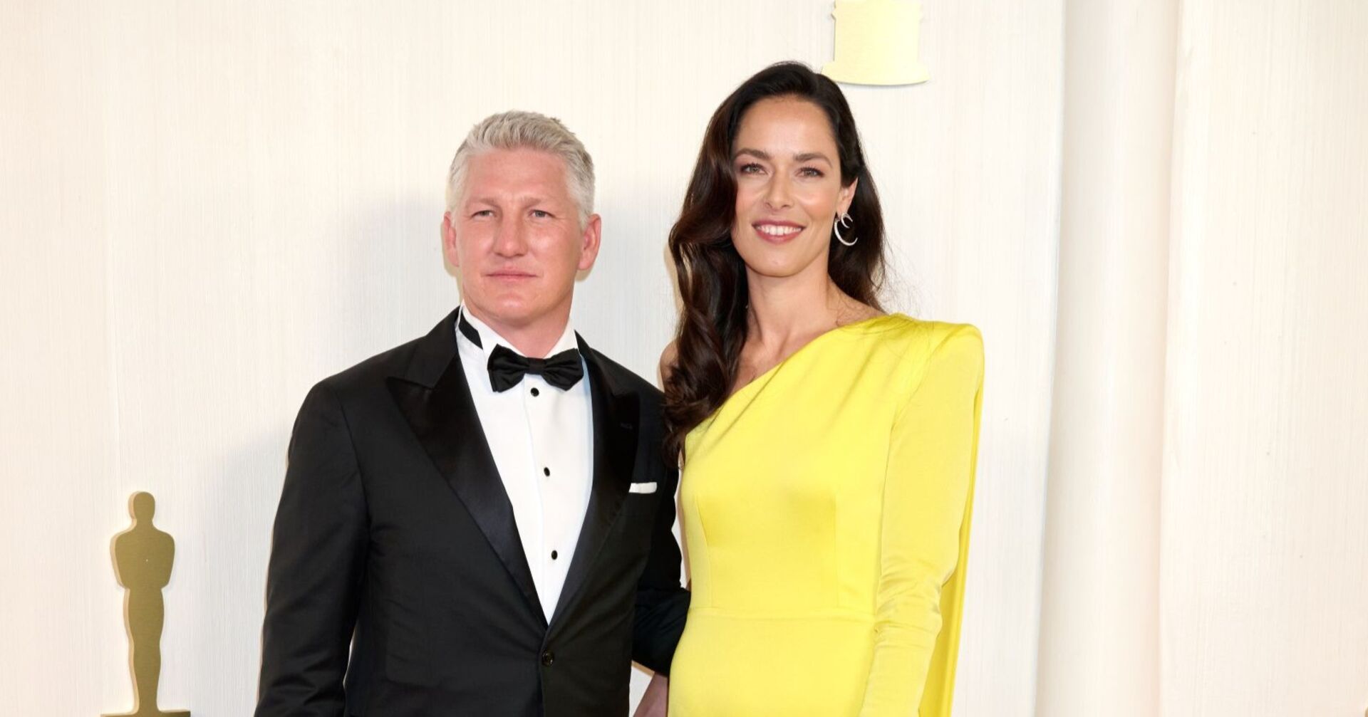Bastian Schweinsteiger und Ana Ivanovic auf dem roten Teppich