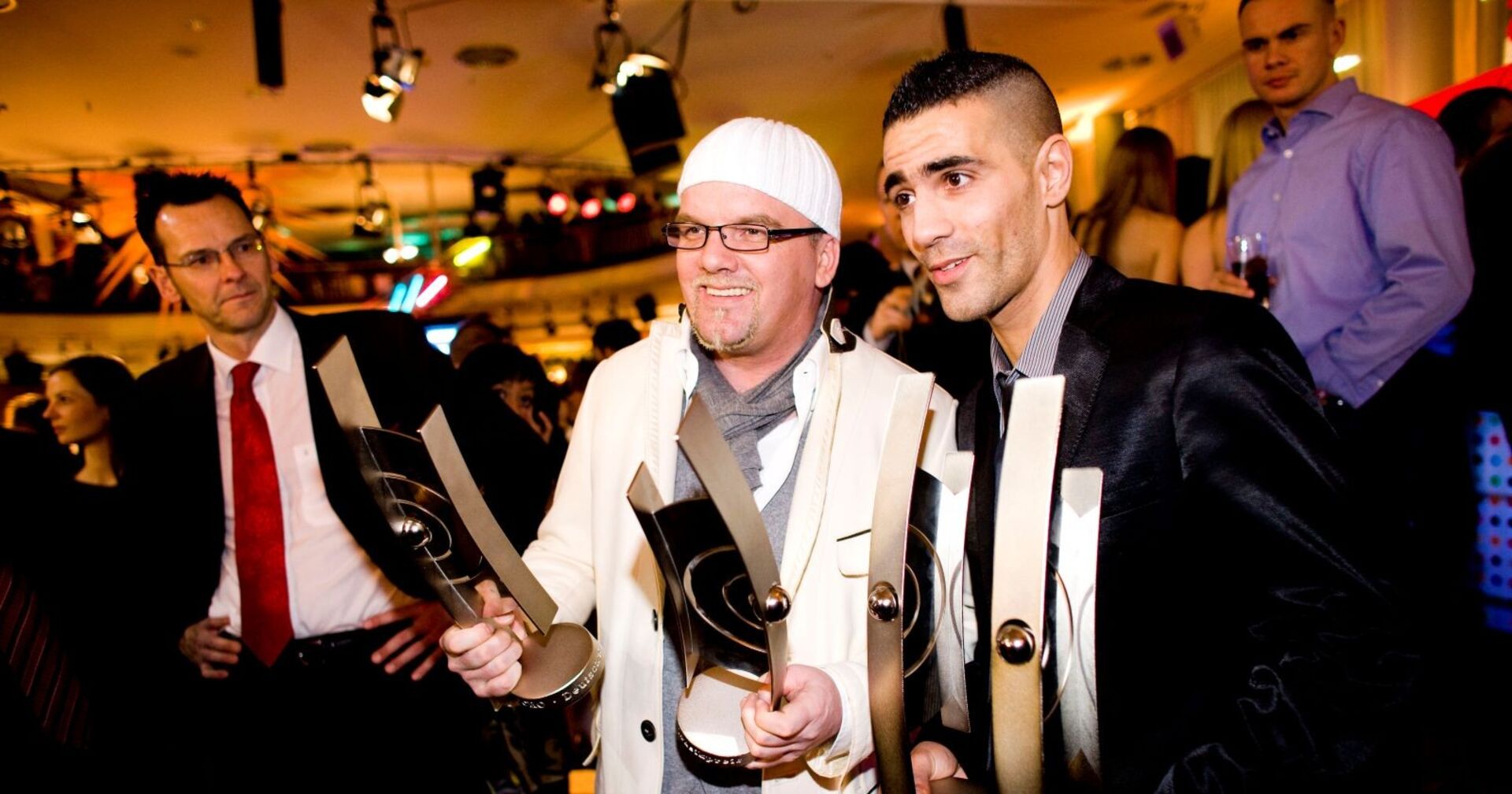 DJ Ötzi und Bushido halten ihre Preise