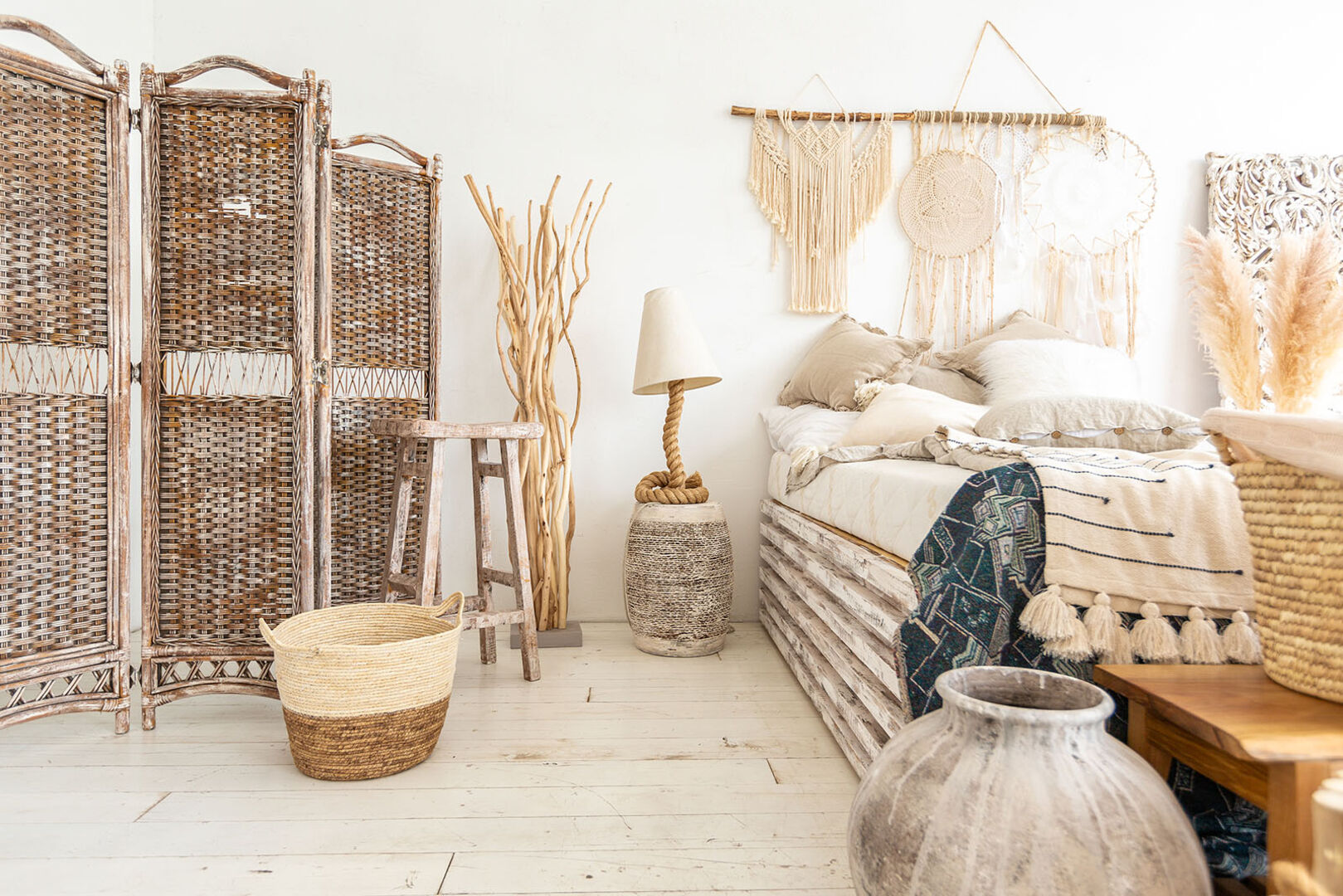 Schlafzimmer im Ibiza-Stil | Credit: iStock.com/4595886