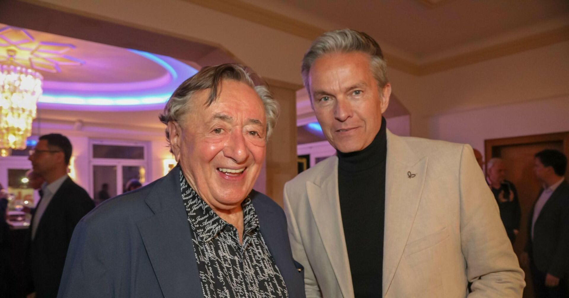 Richard Lugner und Alfons Haider