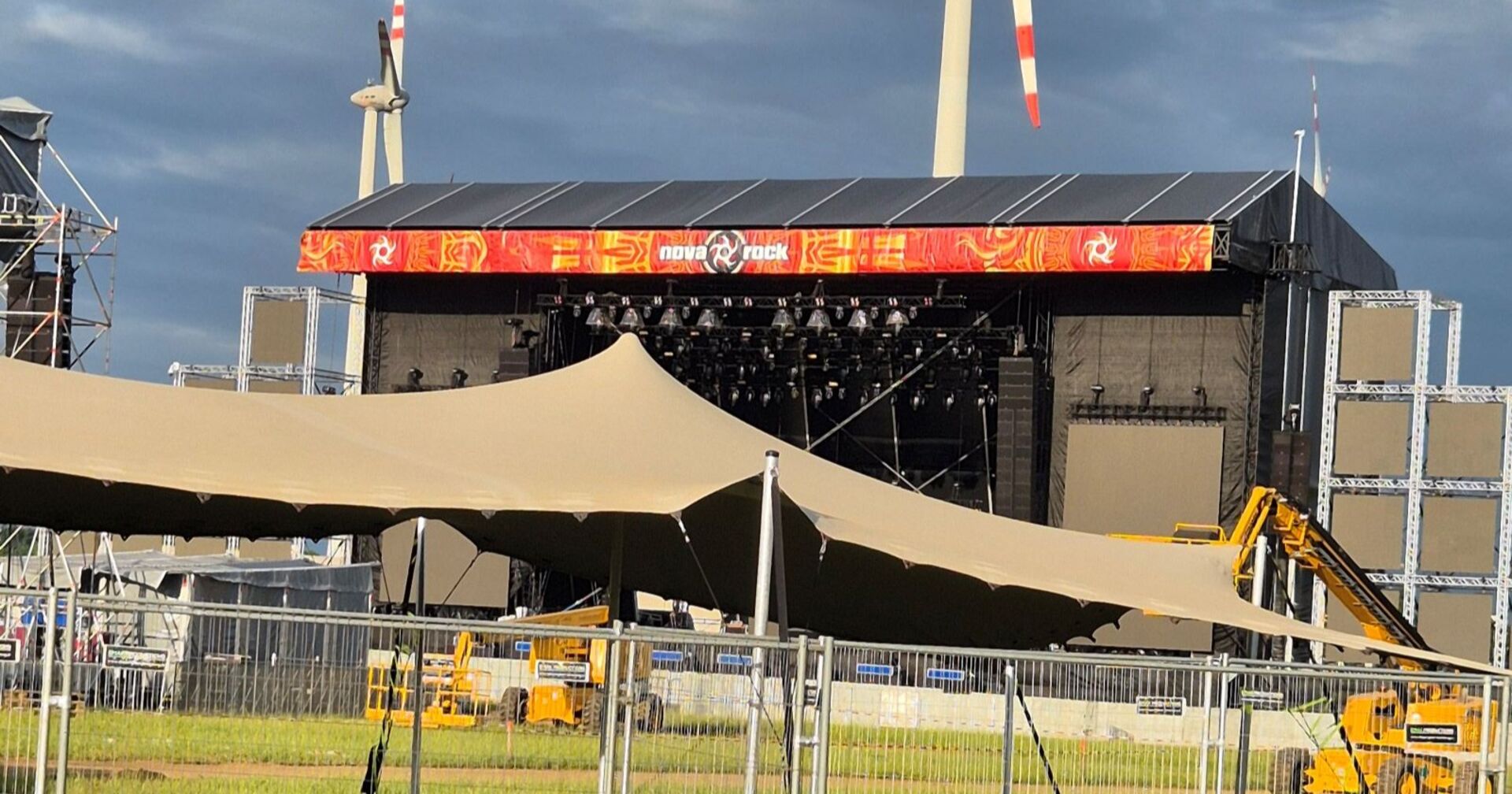 Red Stage des Nova Rock 2024