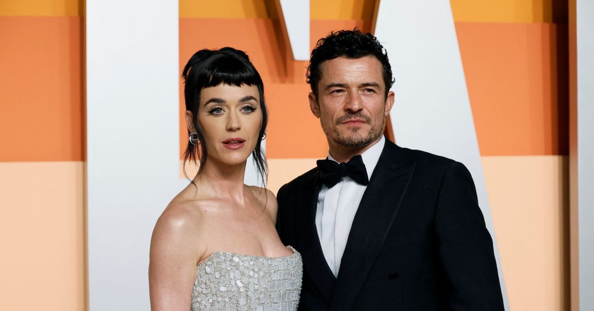 Katy Perry und Orlando Bloom auf dem roten Teppich