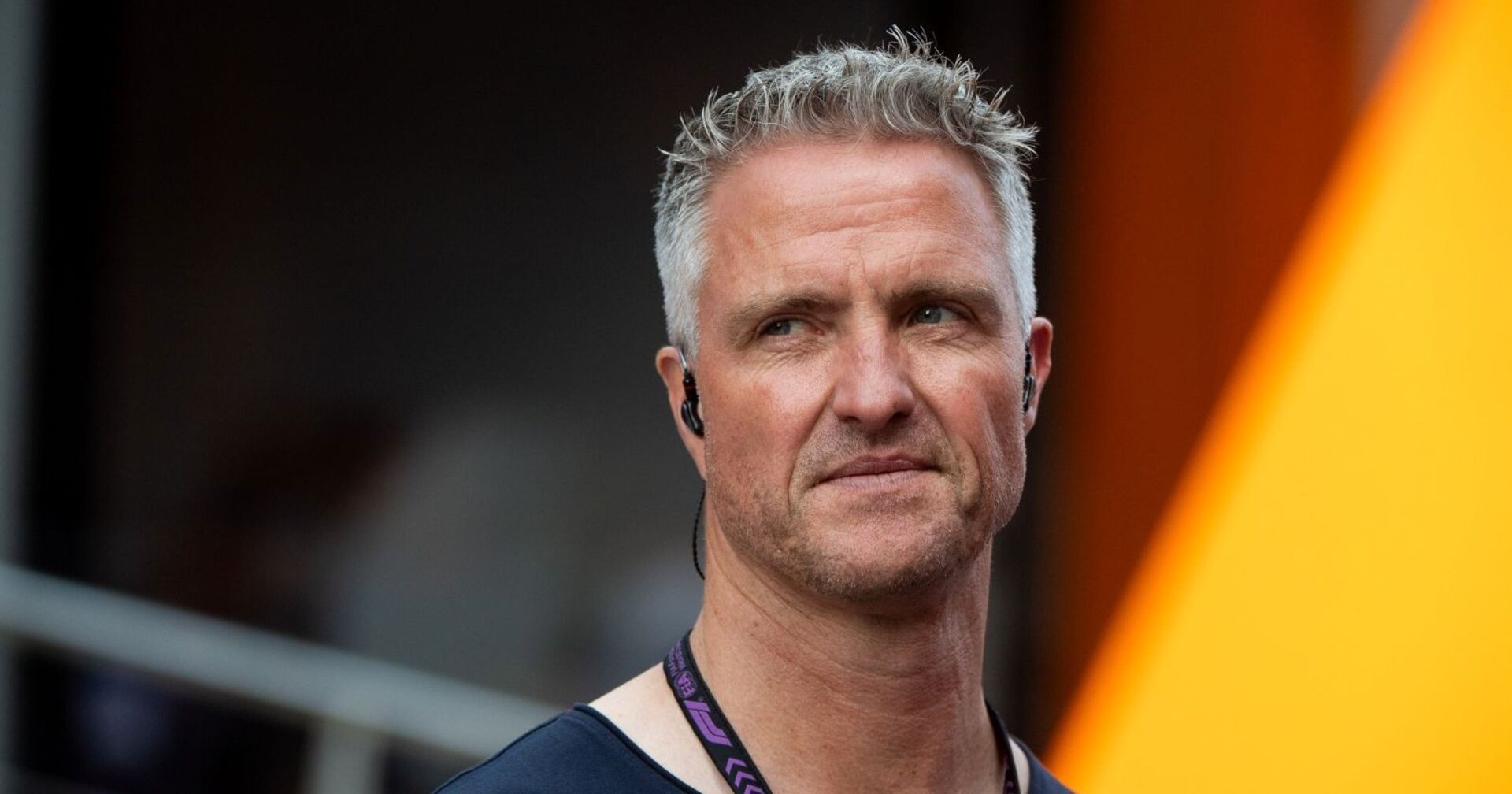 Ralf Schumacher mit ernstem Gesichtsausdruck