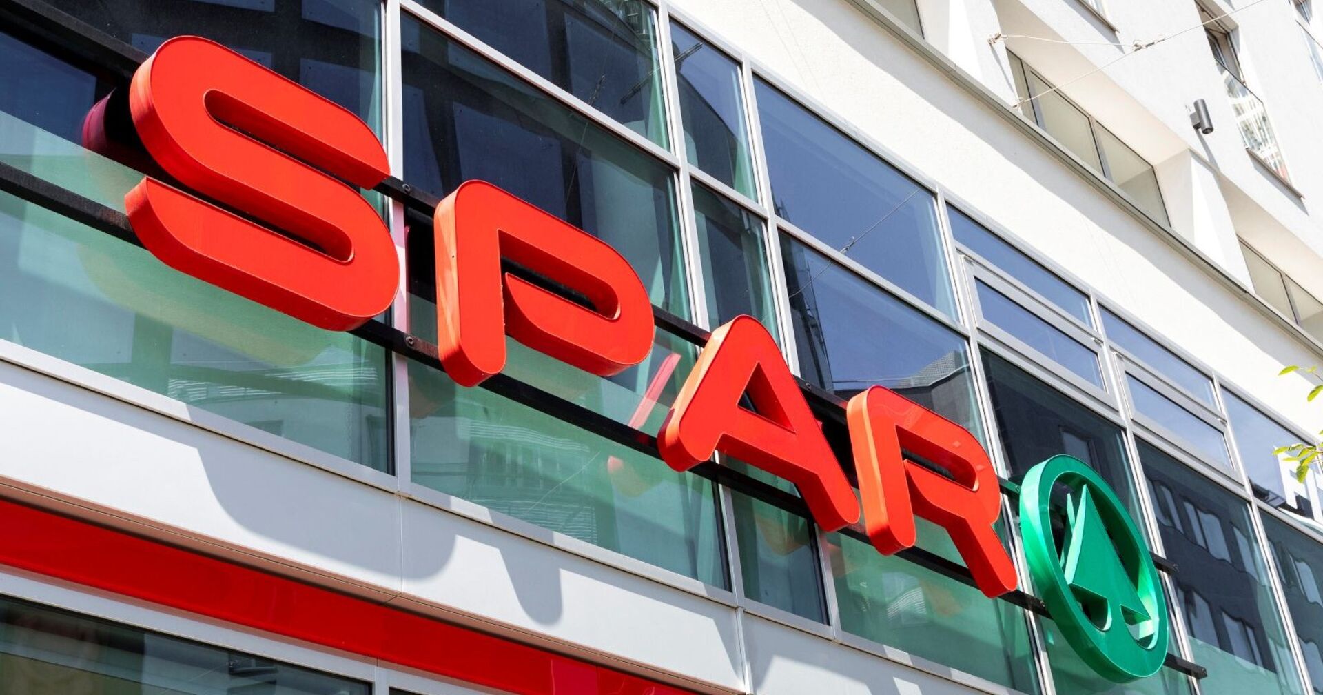 Außenansicht einer Spar-Filiale