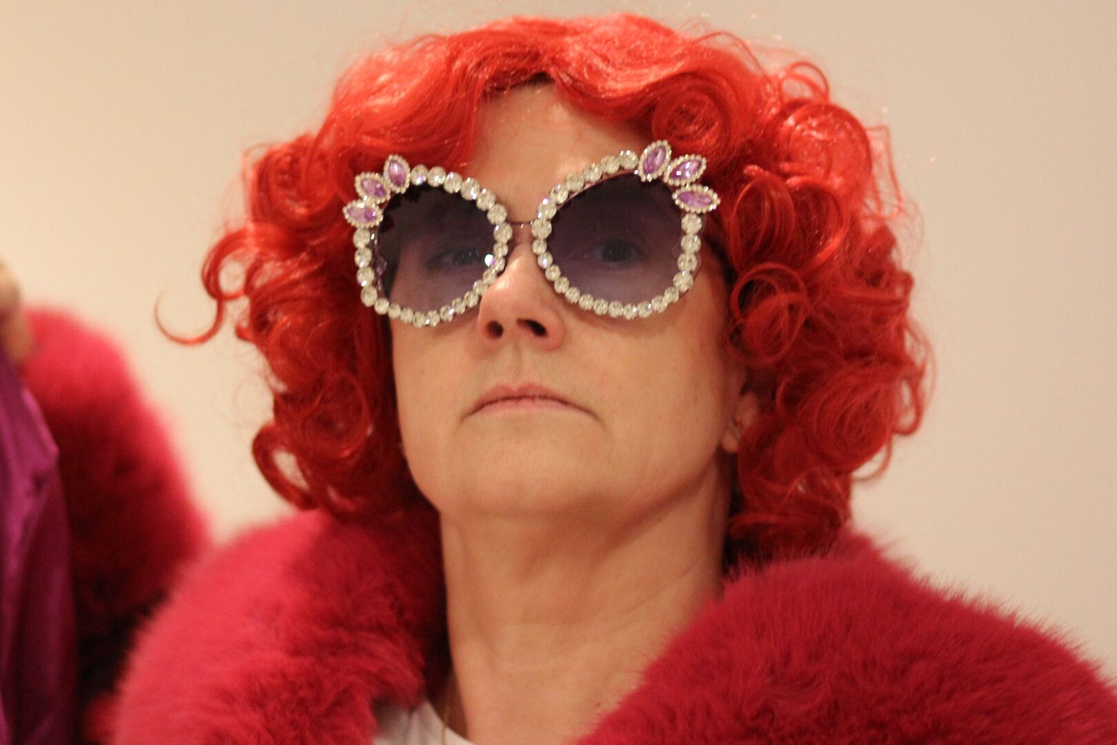 Porträt der Schauspielerin im Kostüm