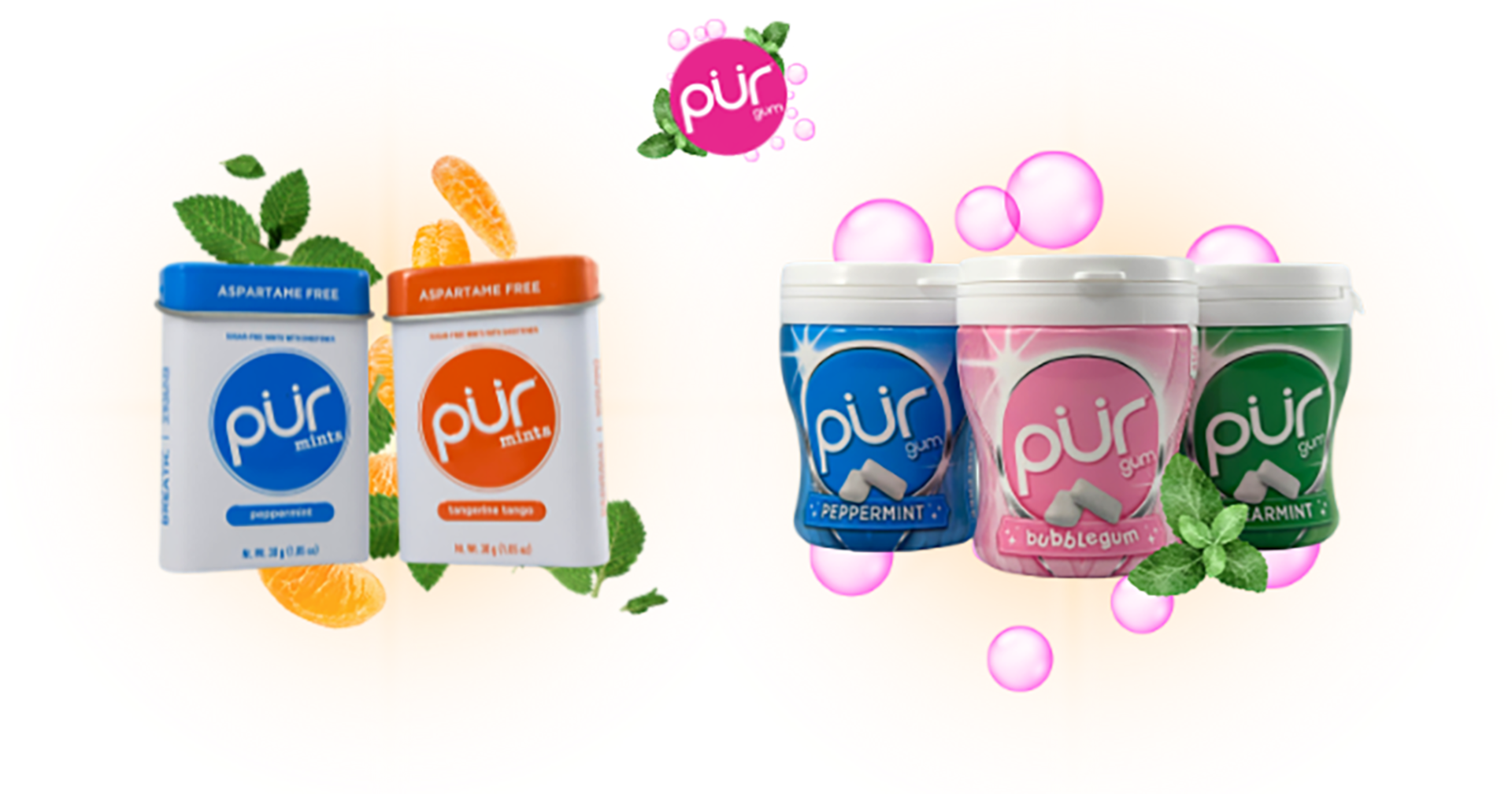 PUR Kaugummis und Drops | Credit: premium-drinks &amp; more