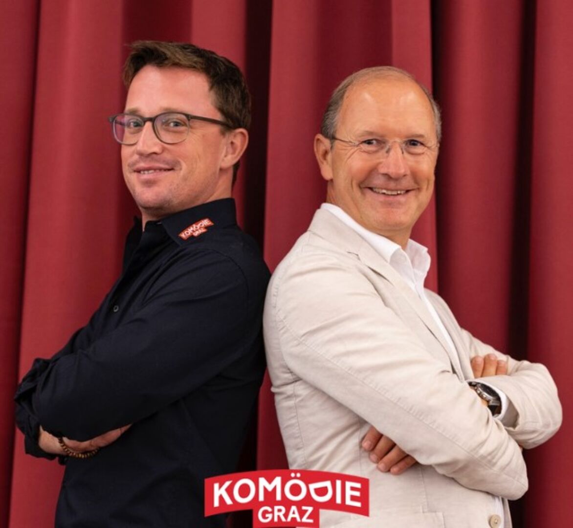 Zwei lächelnde Männer