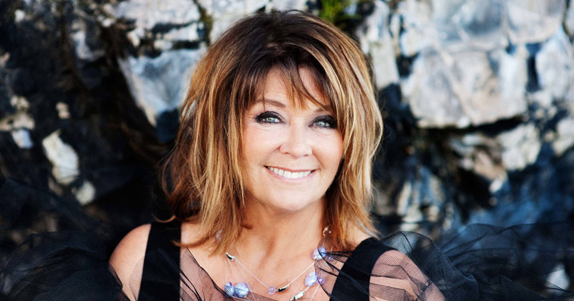 Eine lächelnde Frau