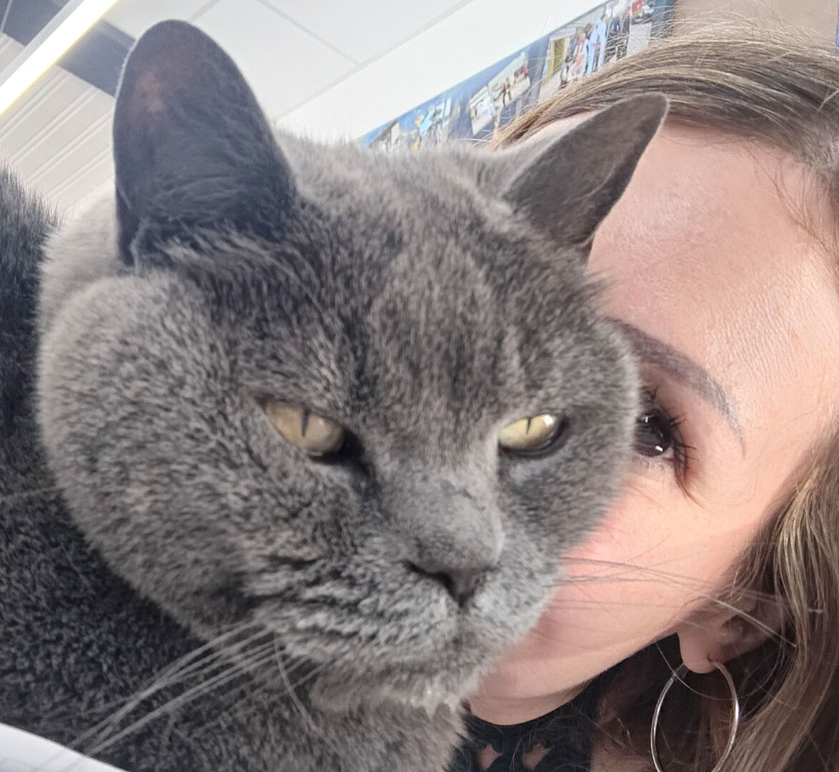 Lilli Platzer mit Katze | Credit: Lilli Platzer