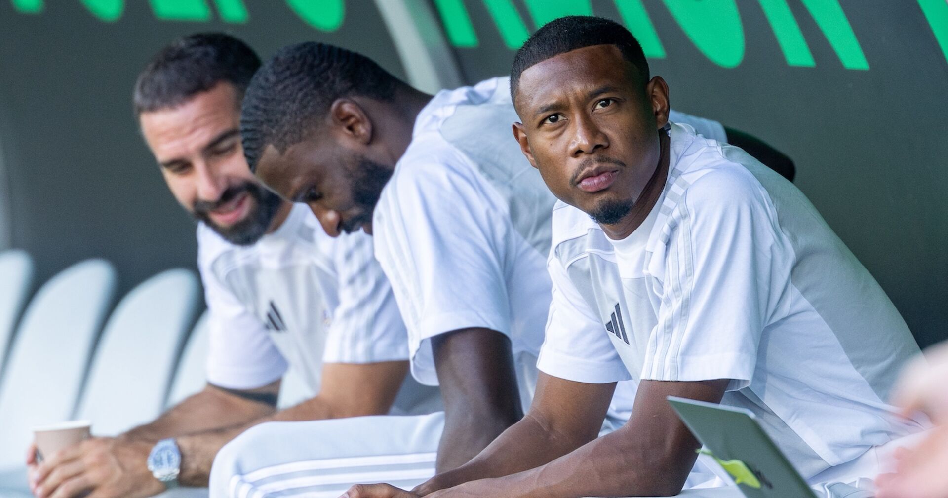 David Alaba saß auch im zweiten Saisonspiel von Real Madrid 90 Minuten auf der Bank.