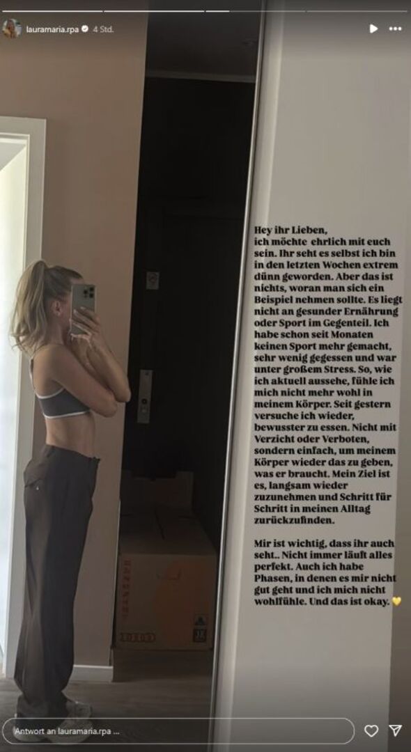 Laura Rypa zeigt sich auf Instagram