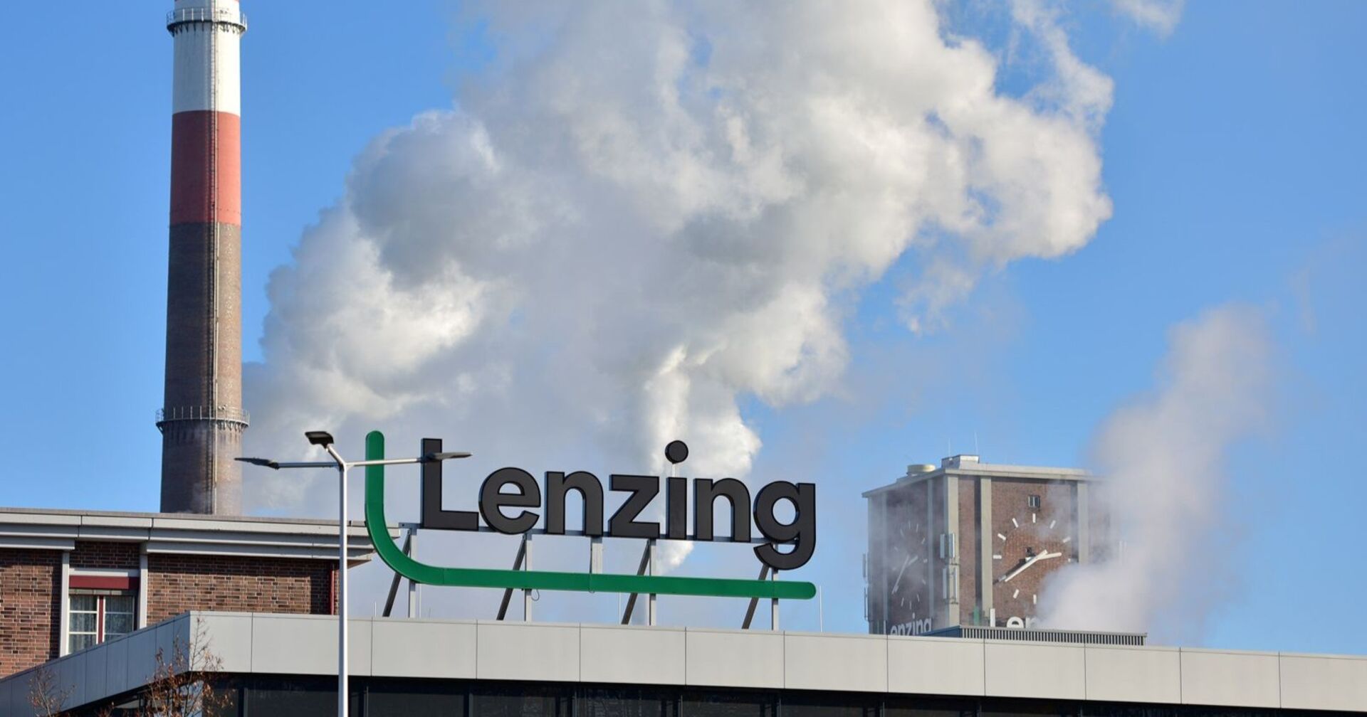 Fabrik der Lenzing AG in Österreich