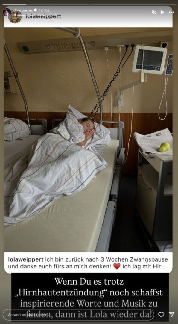 Lola Weippert Instagram Posting