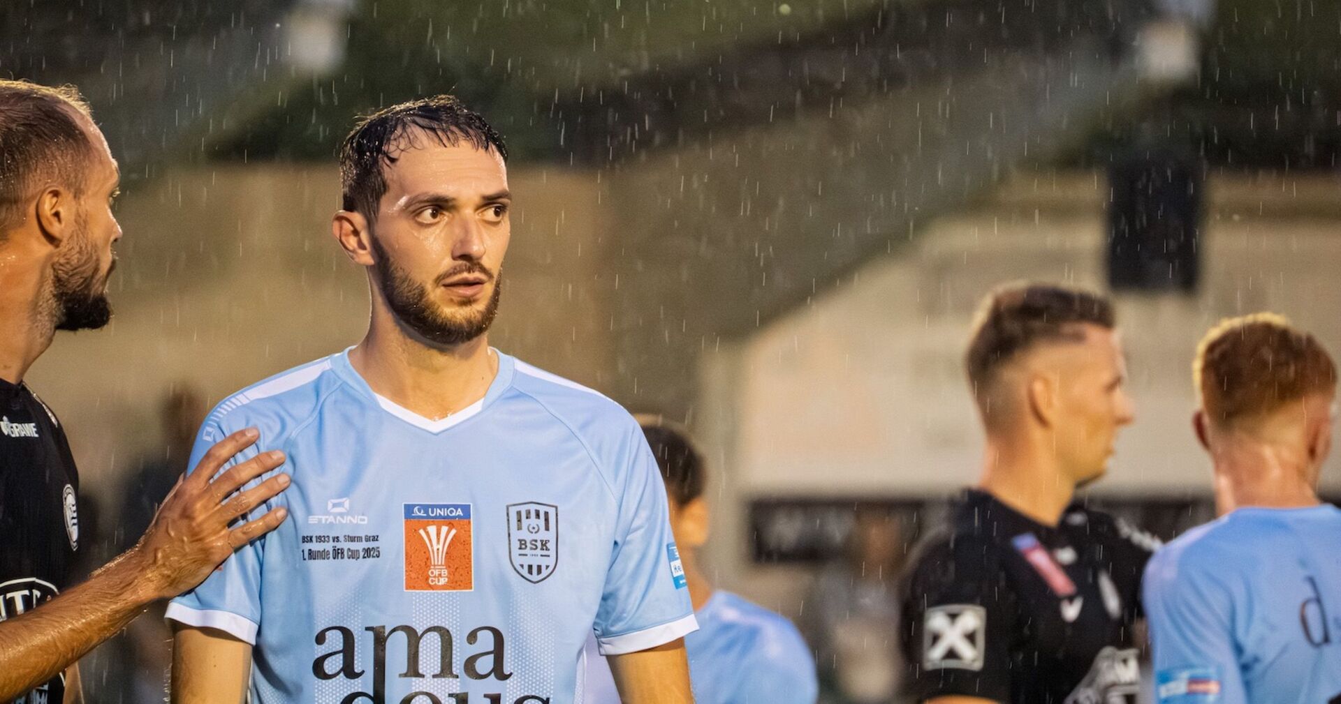 Stürmer Vitalii Borsuk erzielte bereits sechs Treffer und prägt den BSK-Erfolg maßgeblich.