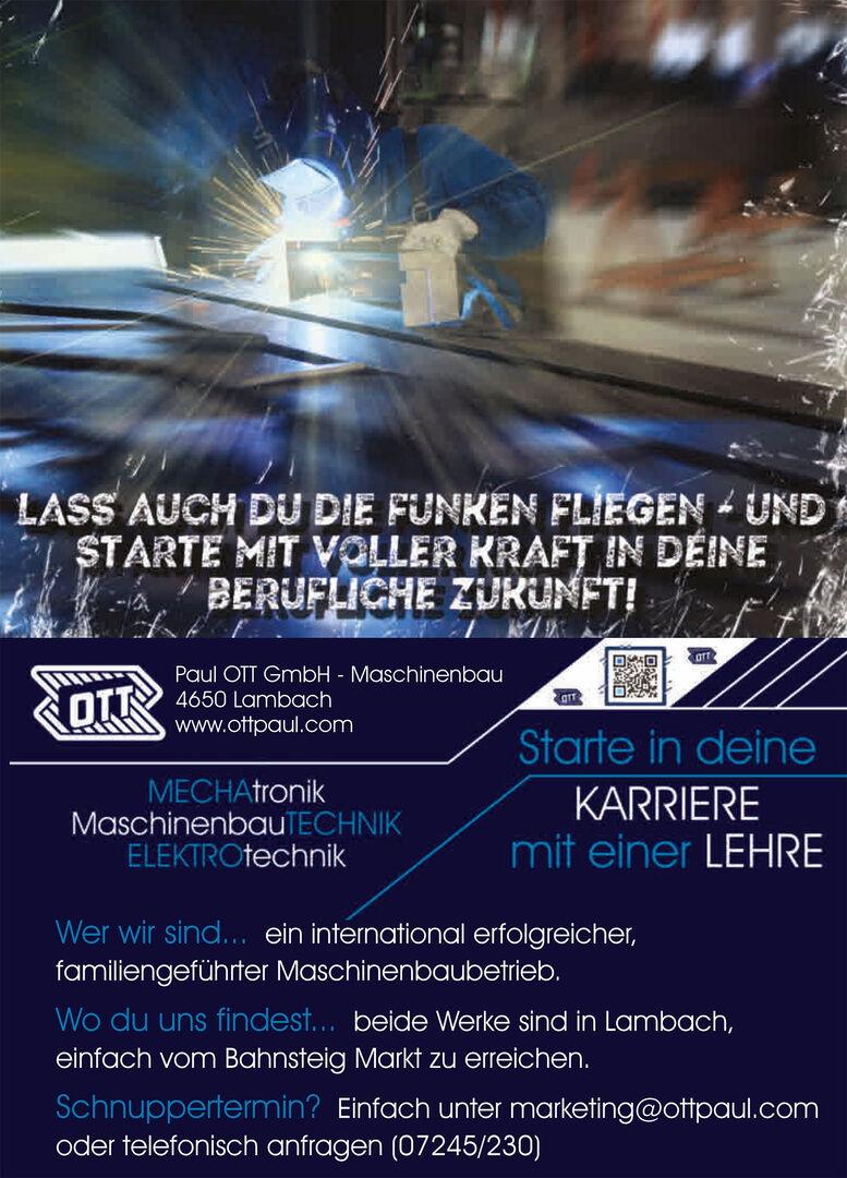 Plakat mit dem Aufruf, sich in der metallverarbeitenden Industrie zu bewerben | Credit: Paul Ott