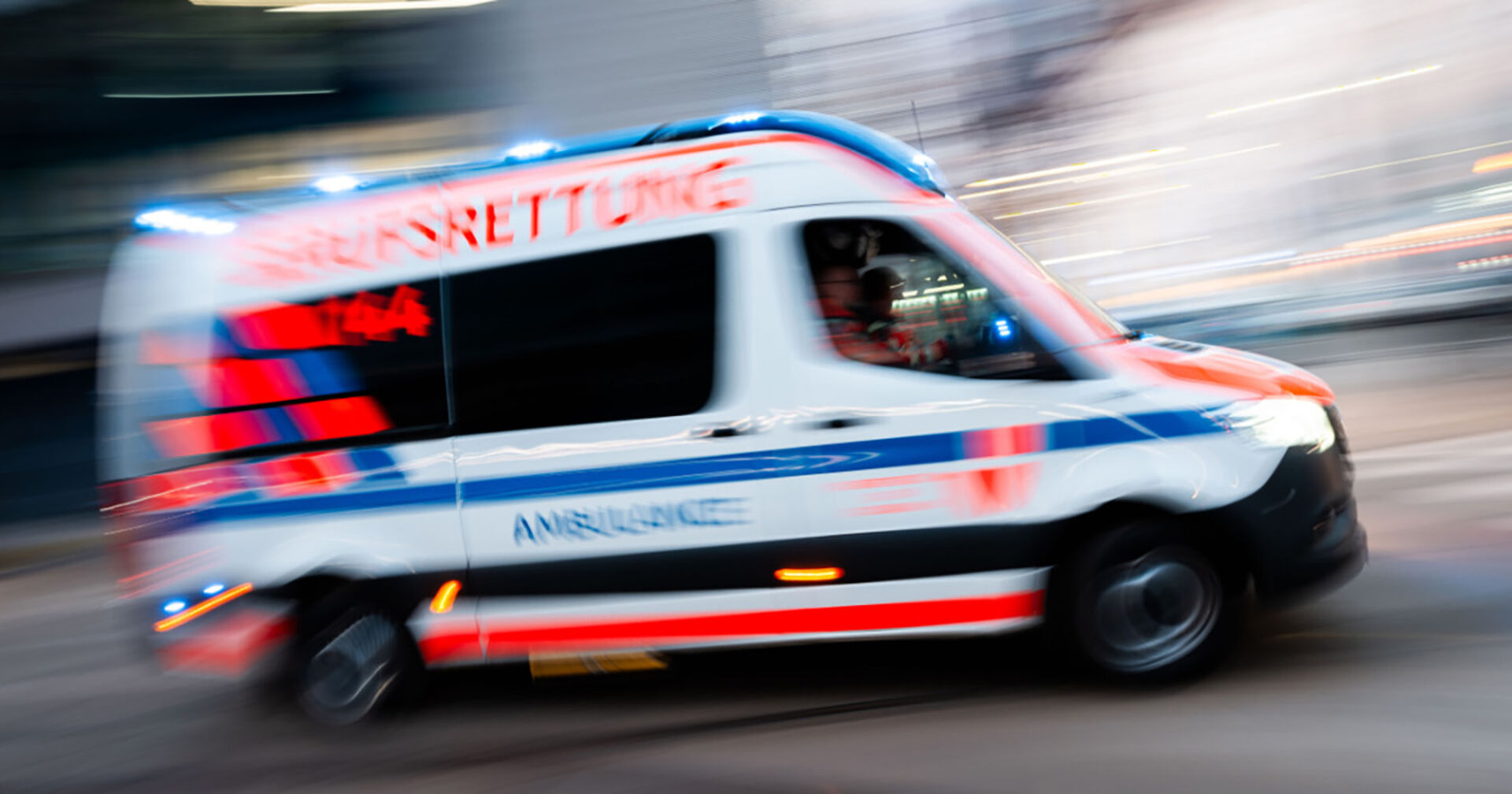 Einsatzfahrzeug der Berufsrettung Wien