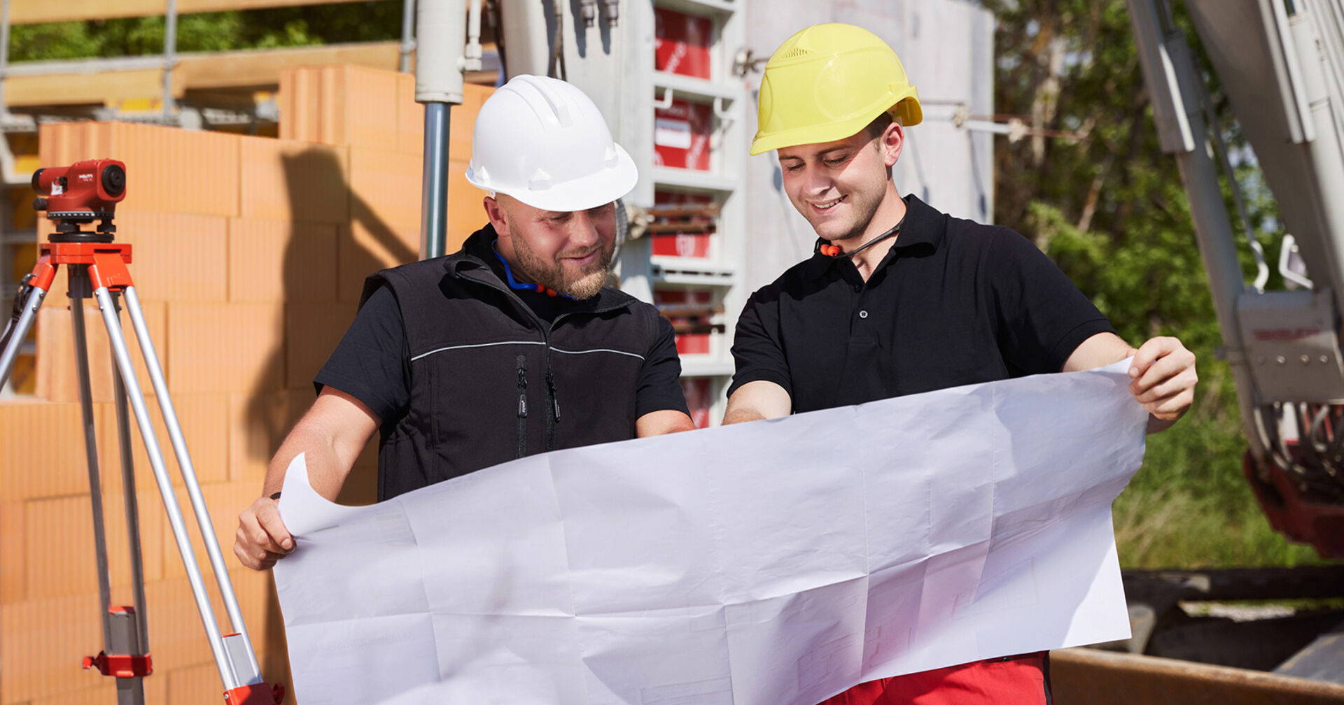 Zwei Arbeiter vom Bau | Credit: Werner Streitfelder