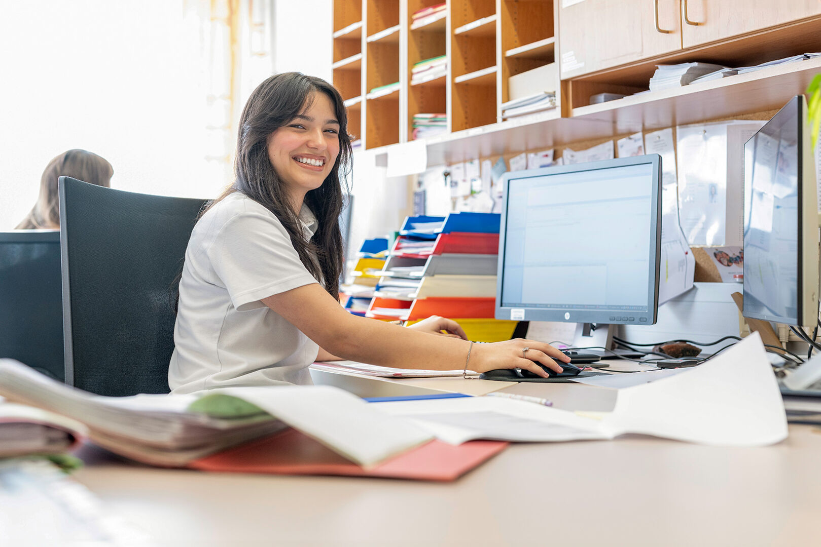 Lehrling bei der Arbeit | Credit: Nik Fleischmann