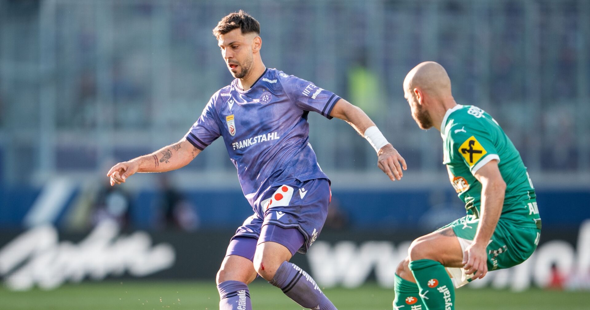 Der Routinier will alles tun, um gegen Rapid zu spielen.