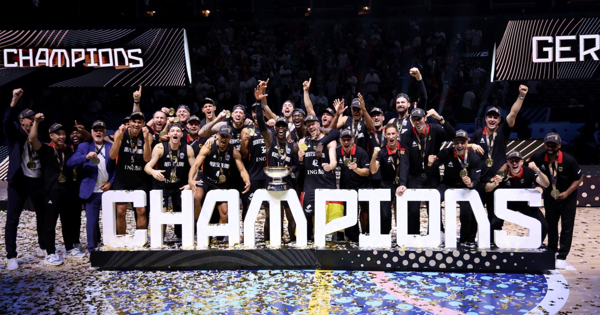 Deutschland siegt im EM-Finale 88:83 gegen die Türkei.