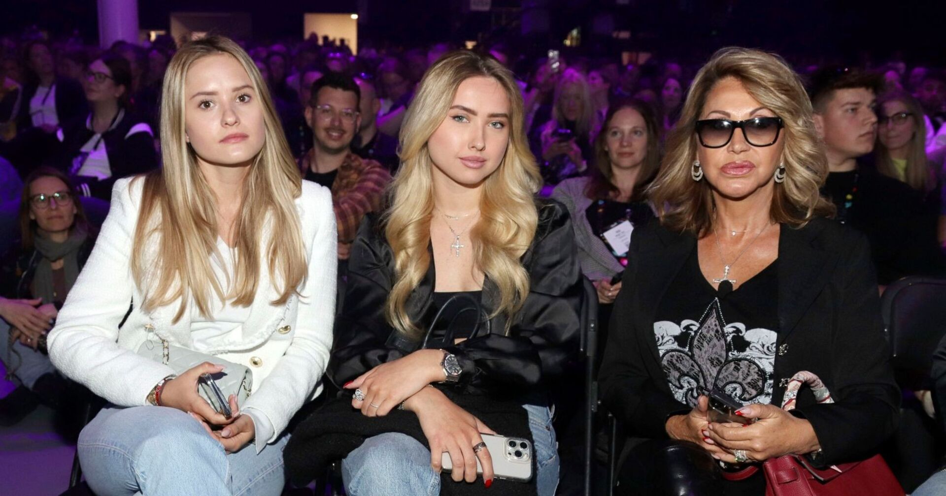 Tochter Davina und Carmen Geiss