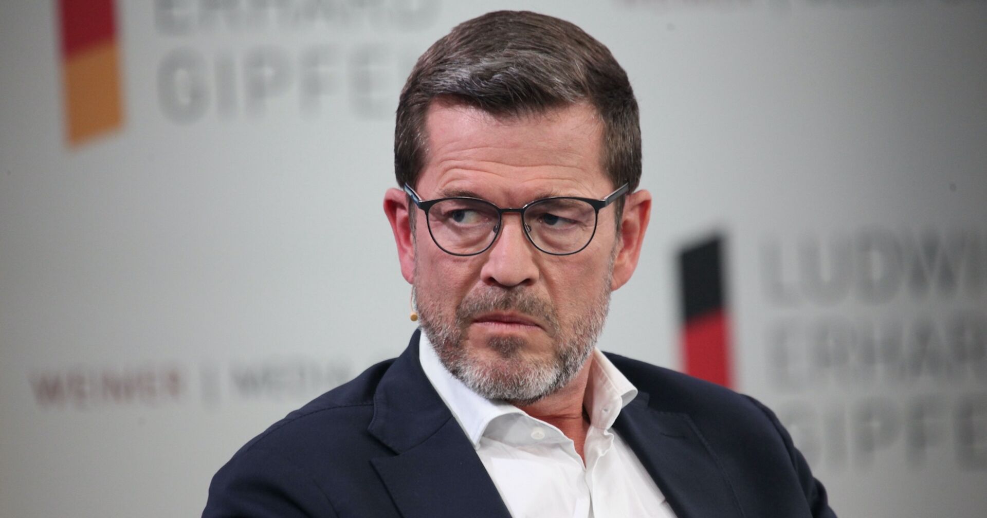 Karl-Theodor zu Guttenberg bei einem TV-Auftritt.