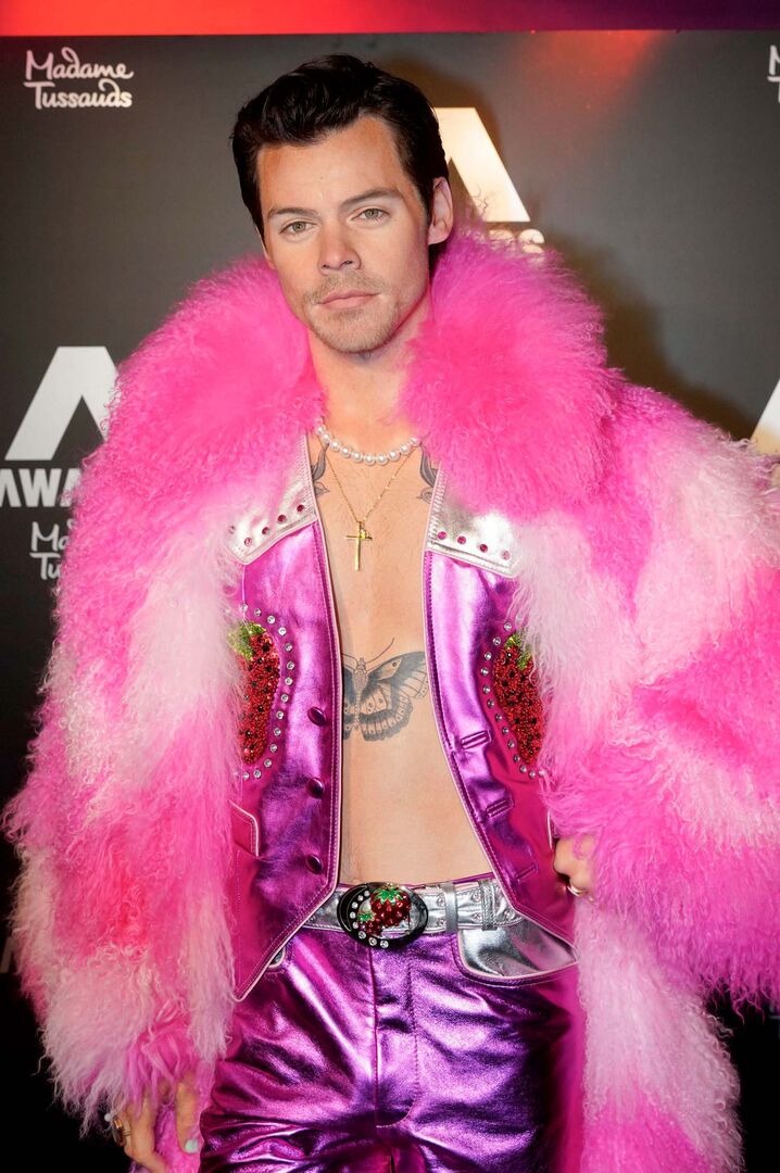 Harry Styles in auffälligem pinken Outfit – vom Casting-Aus bei The X Factor zum globalen Superstar mit eigener Stimme und Stil