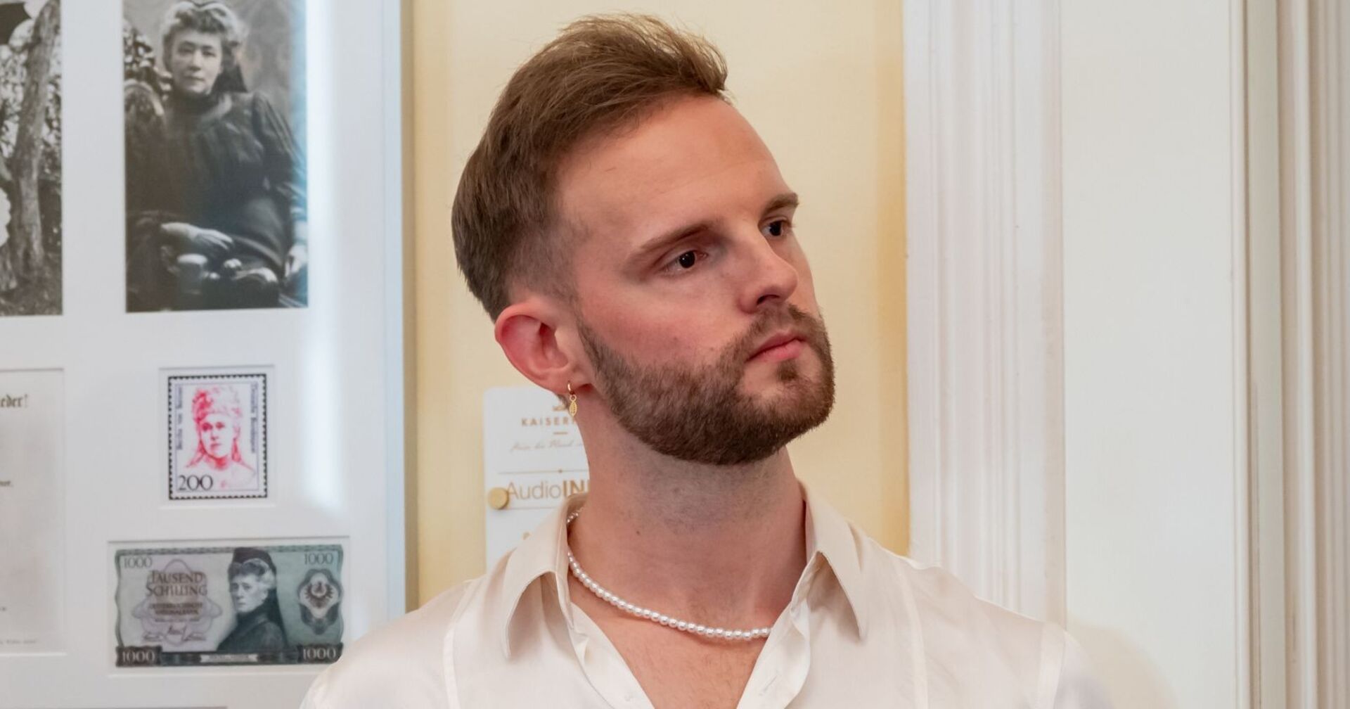 Herby Stanonik  mit ernstem Blick