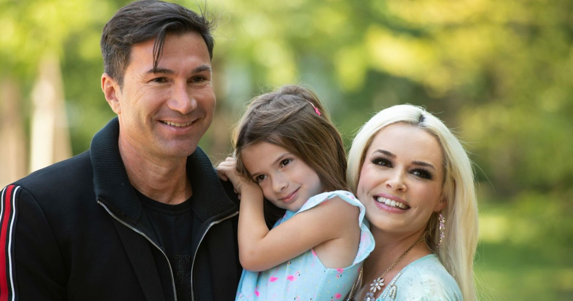 Lucas Cordalis und Daniela Katzenberger und Tochter Sophia