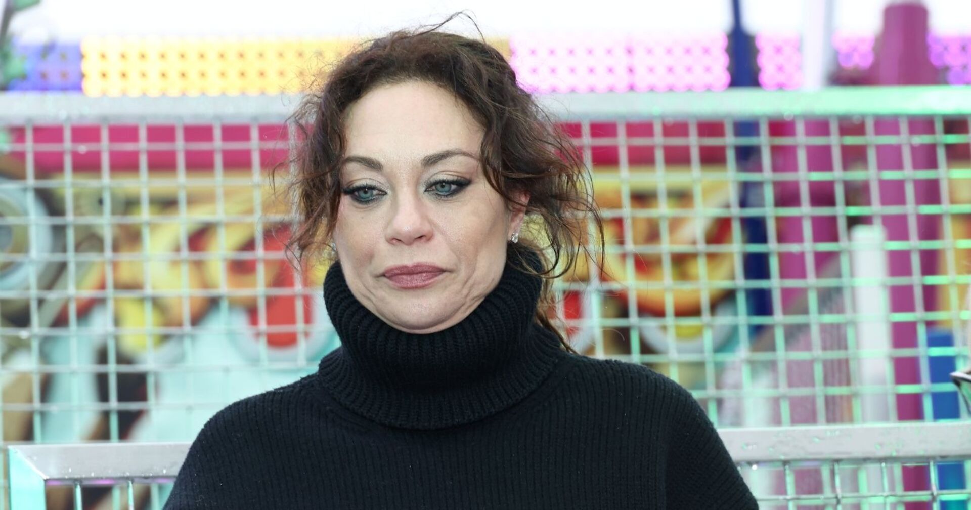 Lilly Becker mit ernstem Gesichtsausdruck