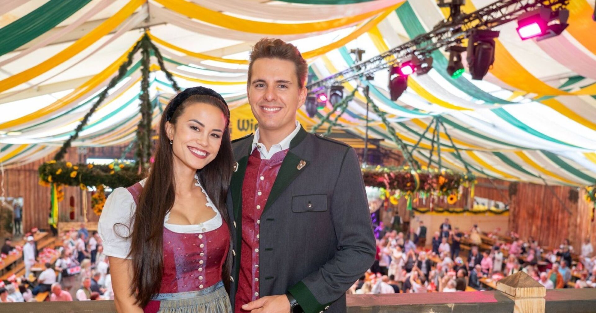 Philipp Knefz und seine Partnerin Virginia Rox