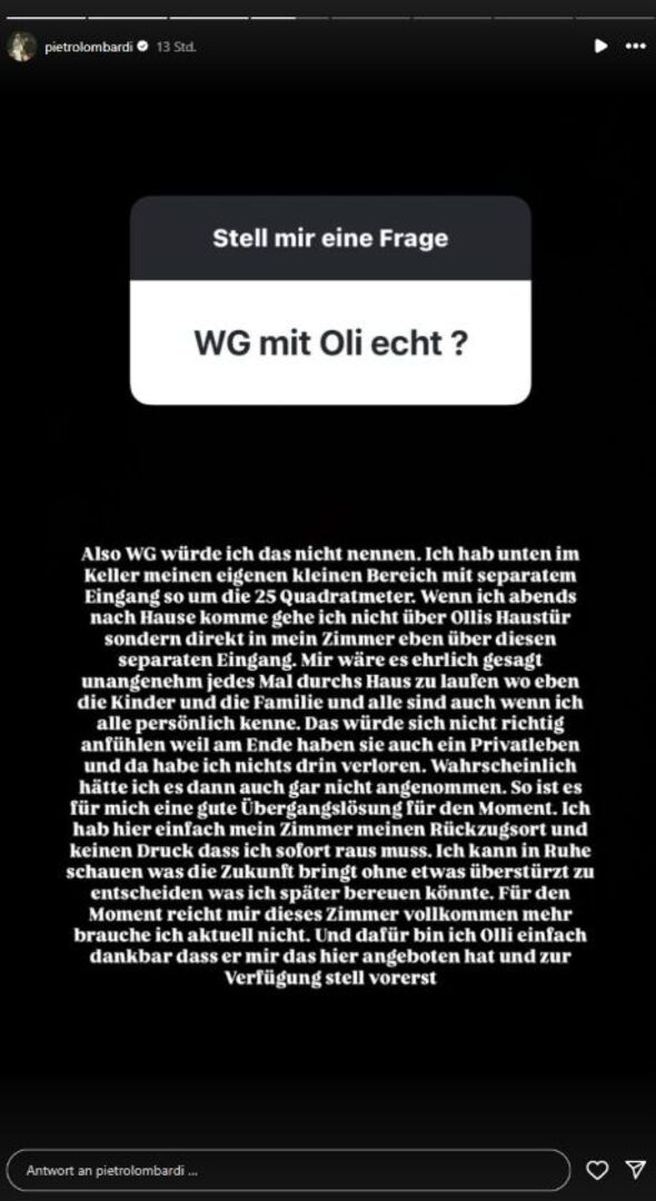 Instagram Pietro Lombardi