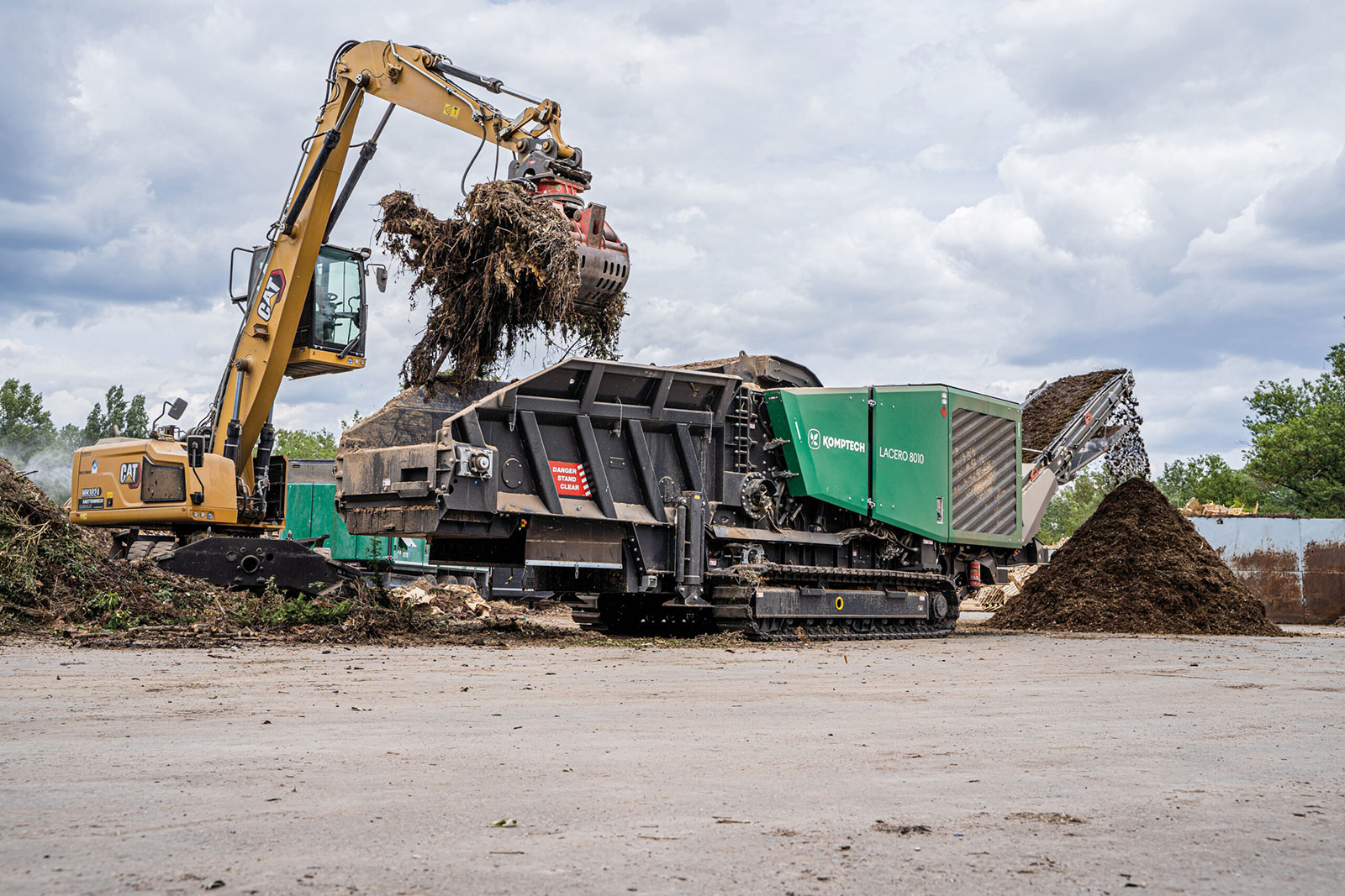 Mobile Maschine für Recyclingzwecke | Credit: Komptech