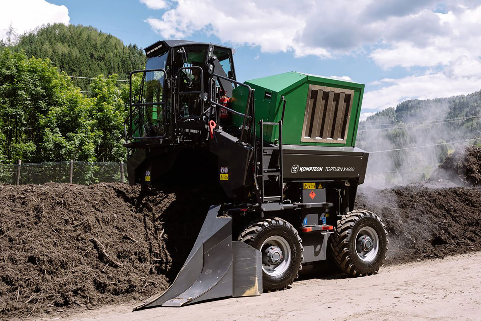 Mobile Maschine für Recyclingzwecke | Credit: Komptech