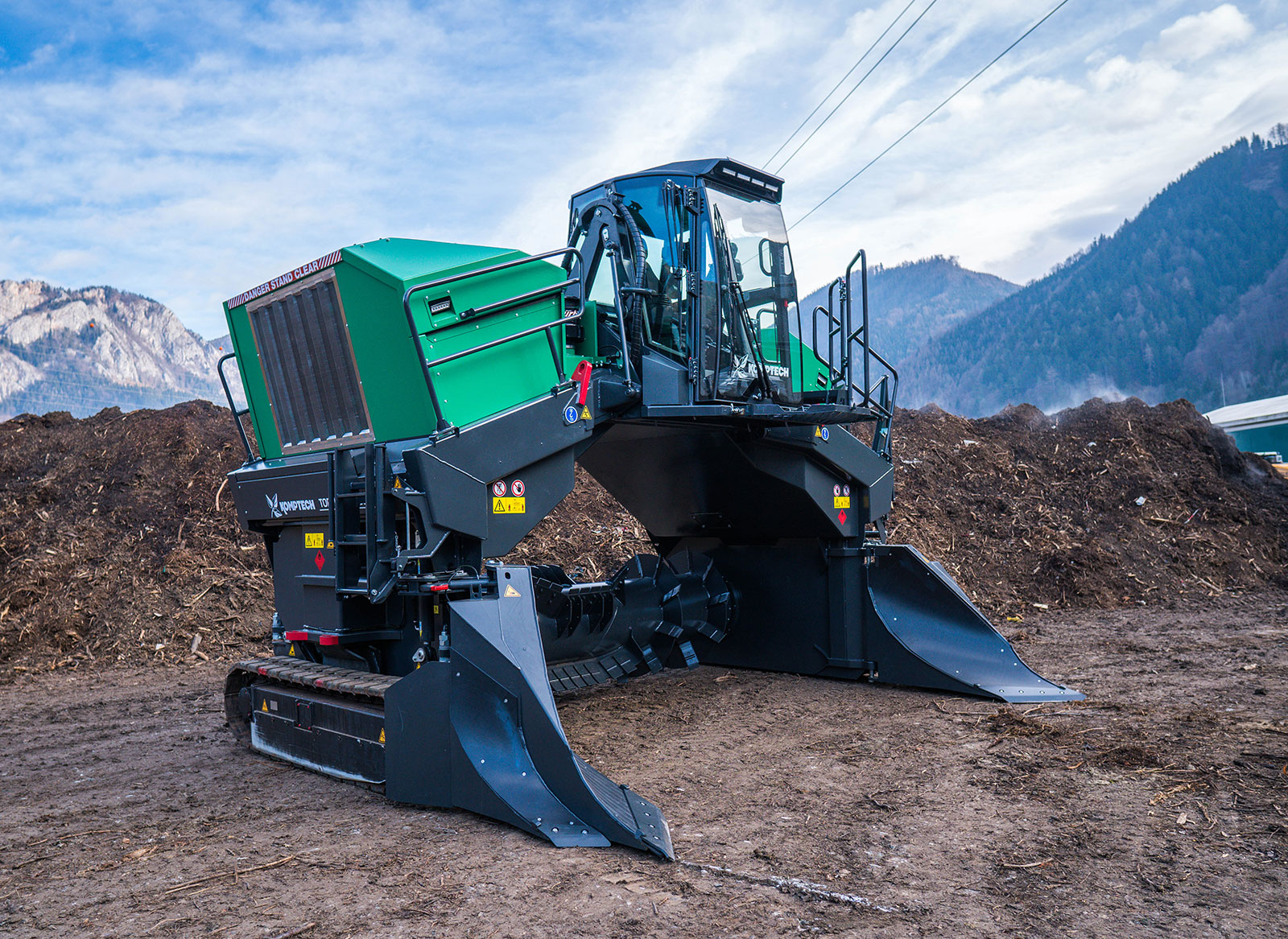 Mobile Maschine für Recyclingzwecke | Credit: Komptech