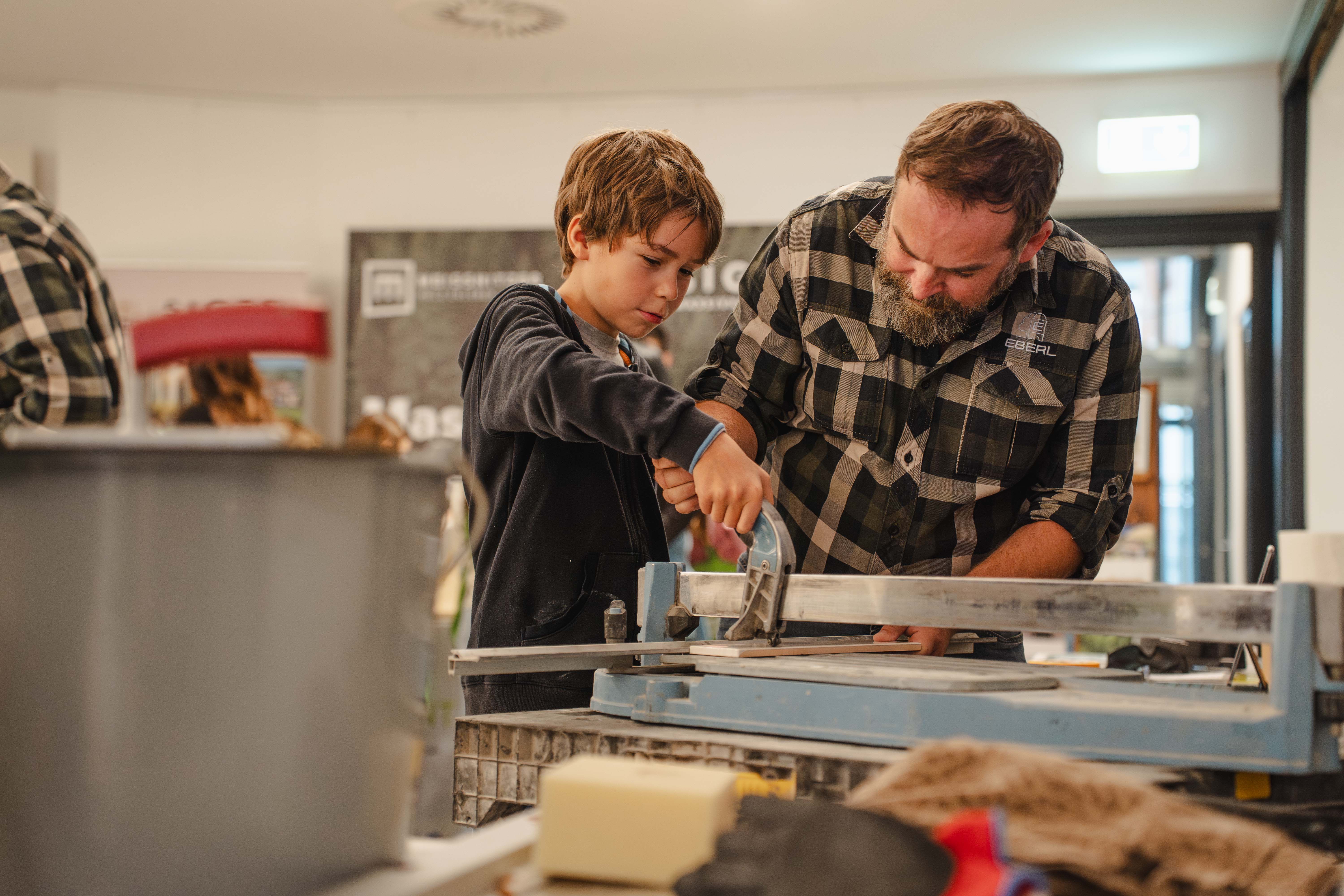 Interaktive Stationen machten Berufsbilder erlebbar.