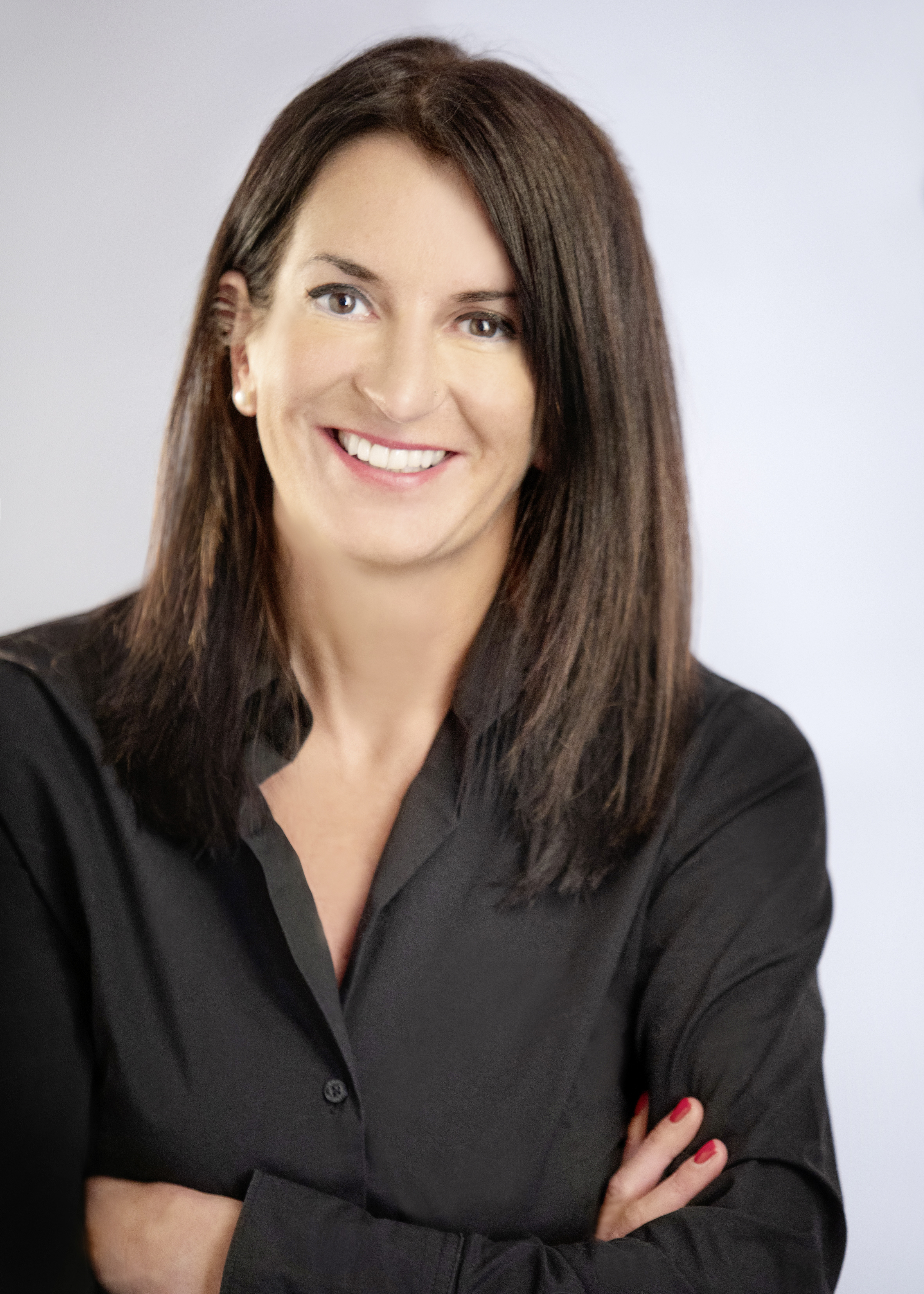 Eine Frau, die lächelt