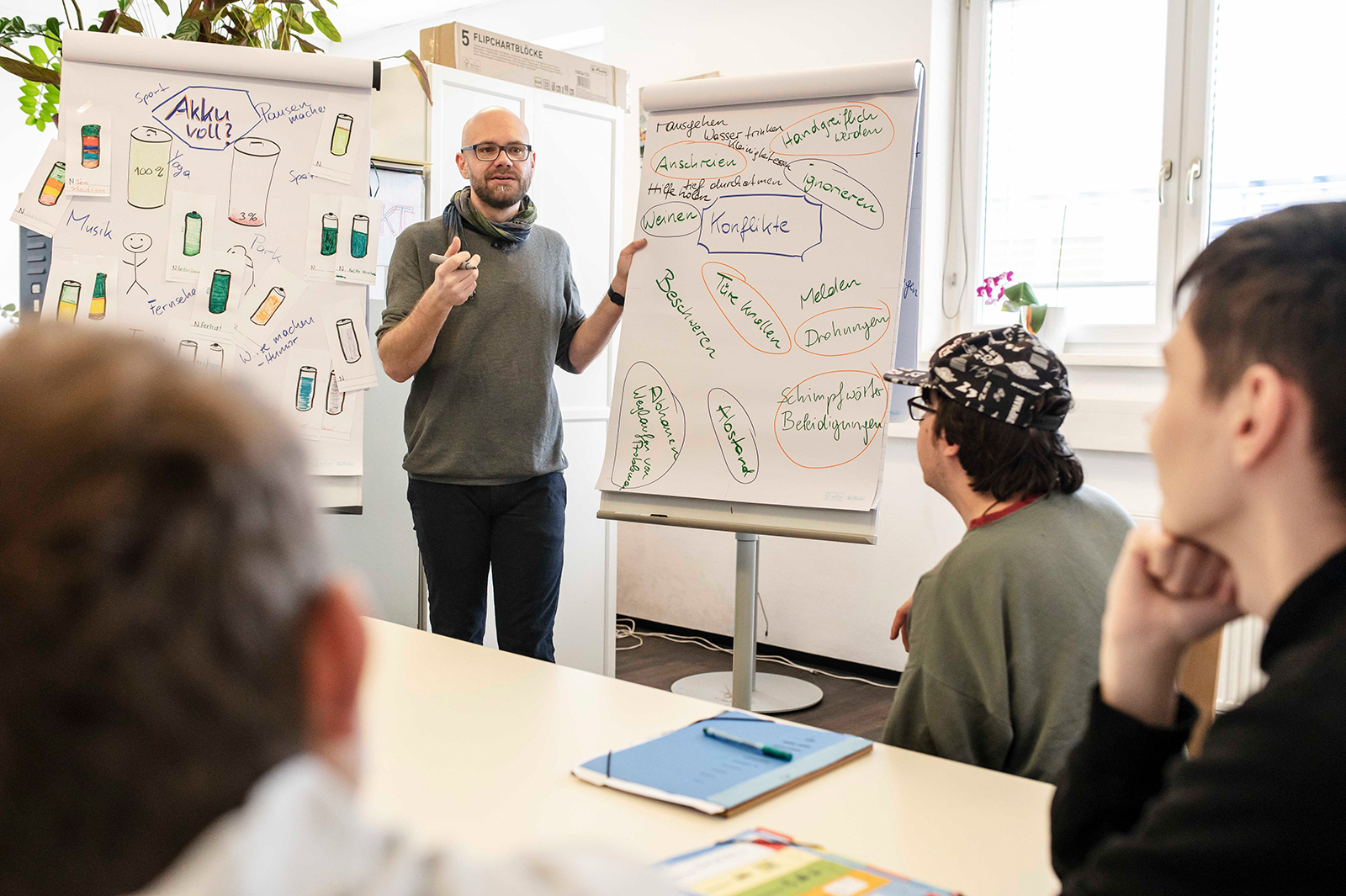 Vortragender | Credit: Jugend am Werk Steiermark