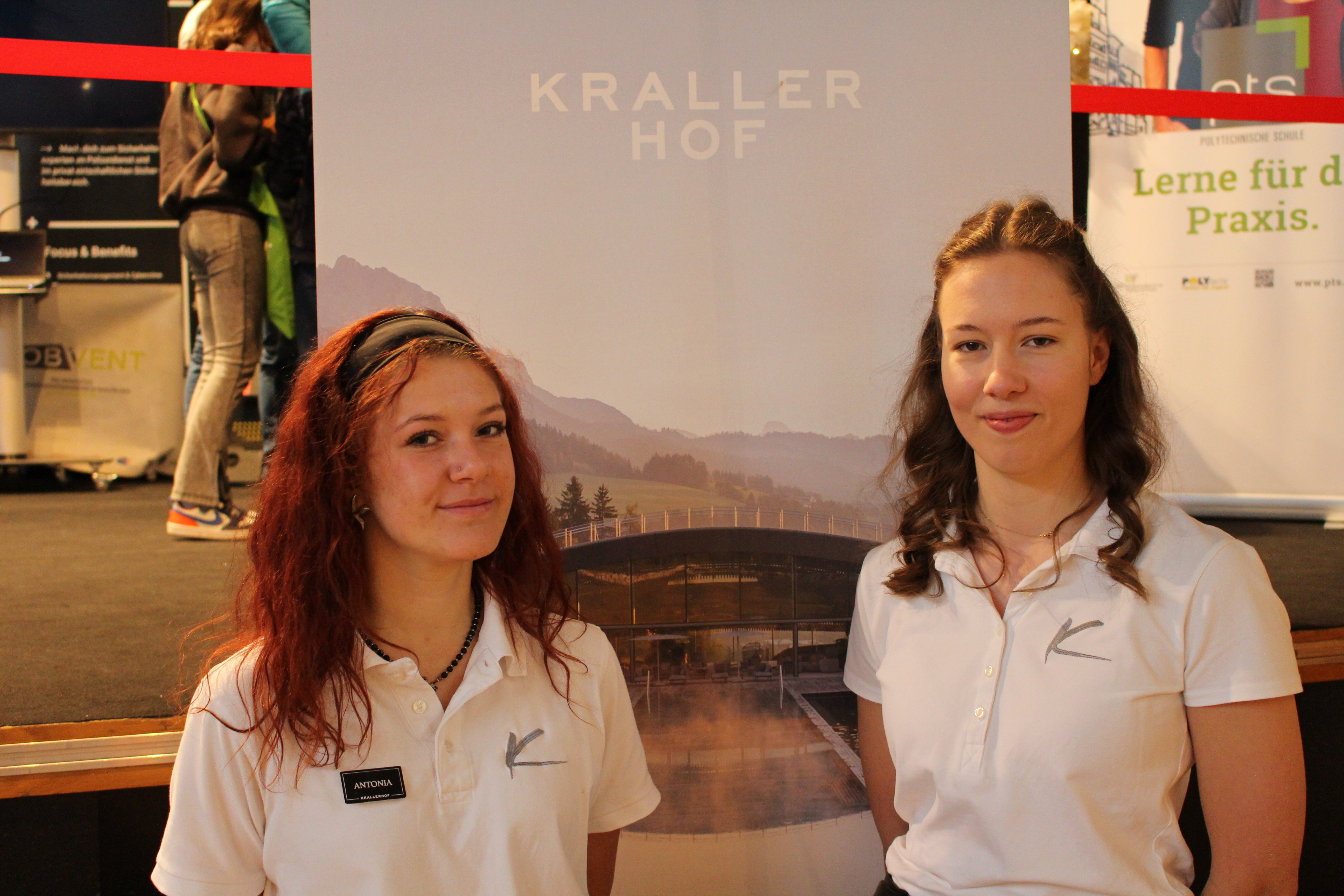 Hotel Krallerhof, Leogang: Antonia Foidl und Daniela Schwarzl (v. li.).