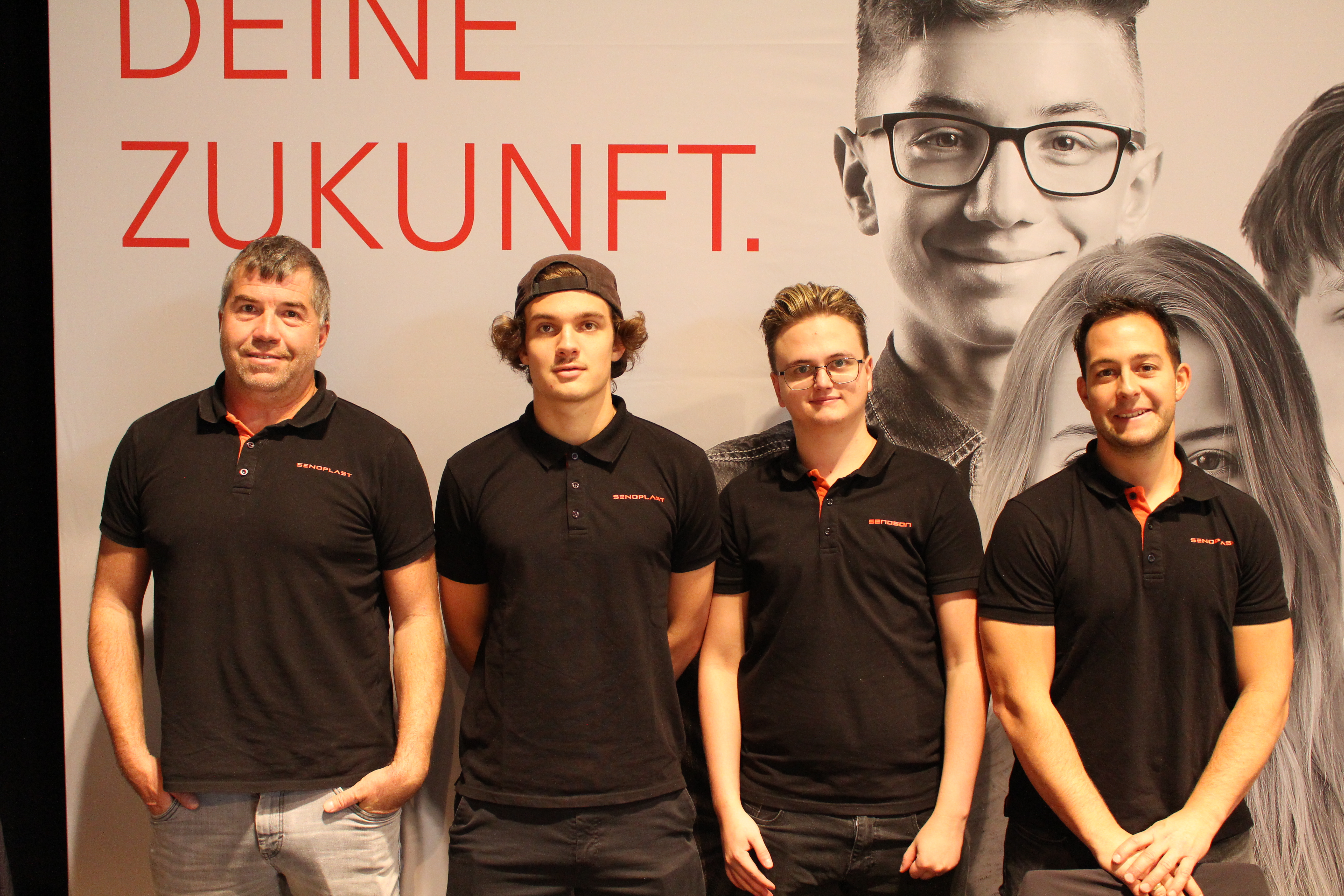 Senoplast, Piesendorf: Stefan Wanger, Valentin Rainer, Julian Tebischer und Andreas Kreuzberger (v. li.).