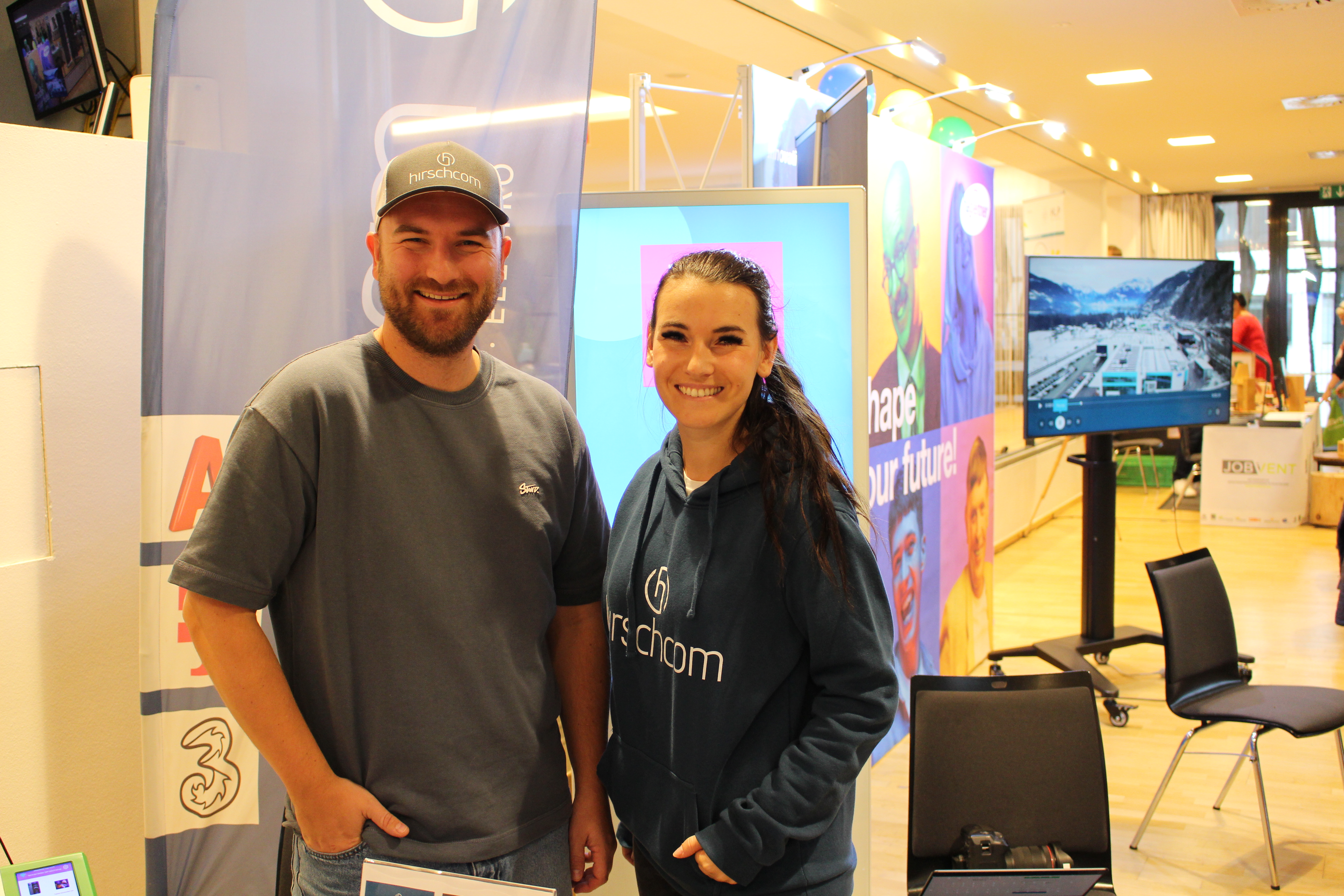 hirschcom, Maishofen: Lars Cremers und Selina Riedlsperger.