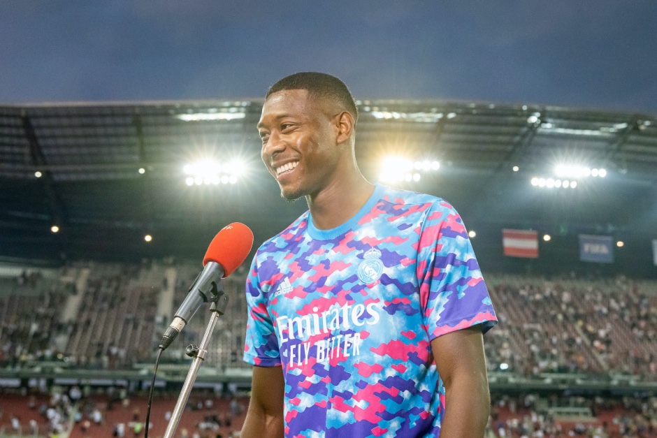 Alaba spürte beim 1:0 gegen Getafe Schmerzen in der Wade.