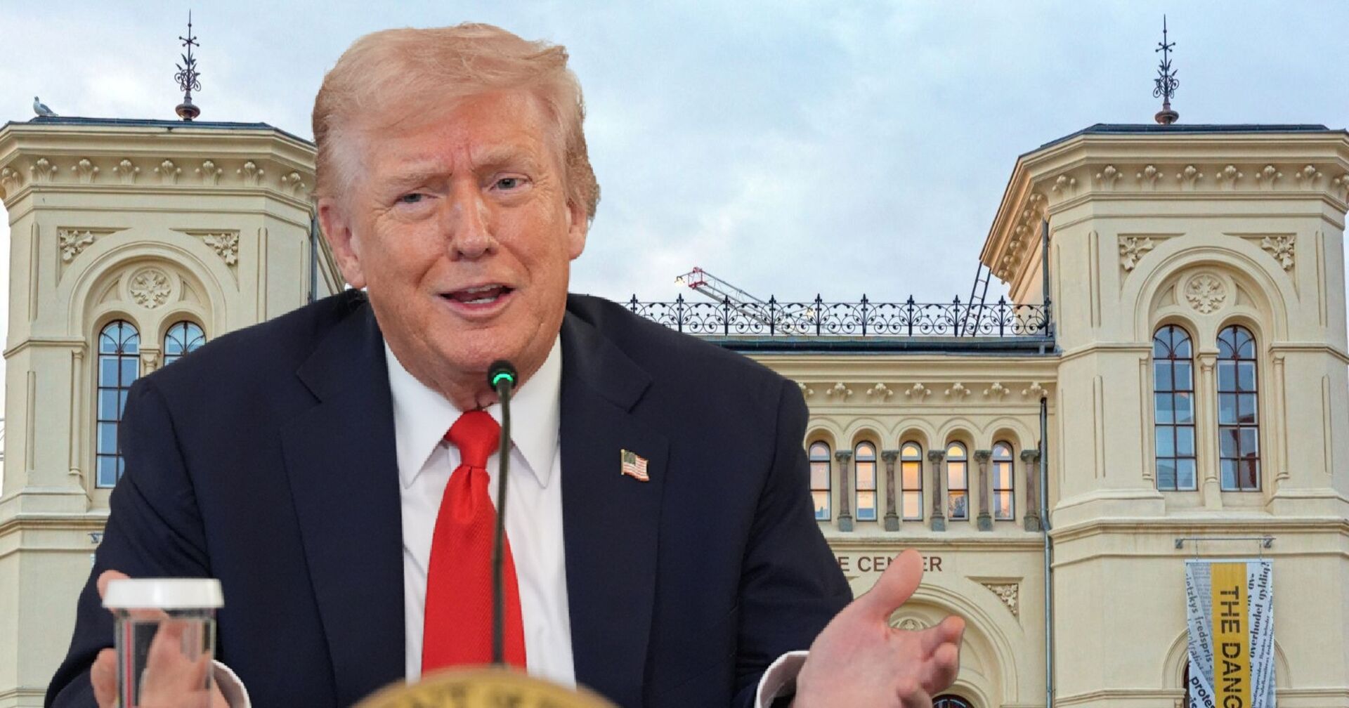 Donald Trump spricht über den Friedensnobelpreis in Oslo nach dem Gaza-Friedensabkommen; der US-Präsident sieht sich als künftigen Friedensnobelpreisträger.