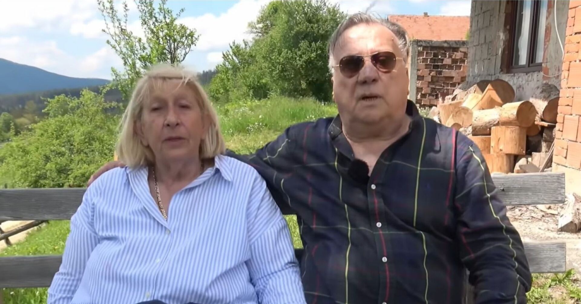 Halid Beslic und seine Ehefrau