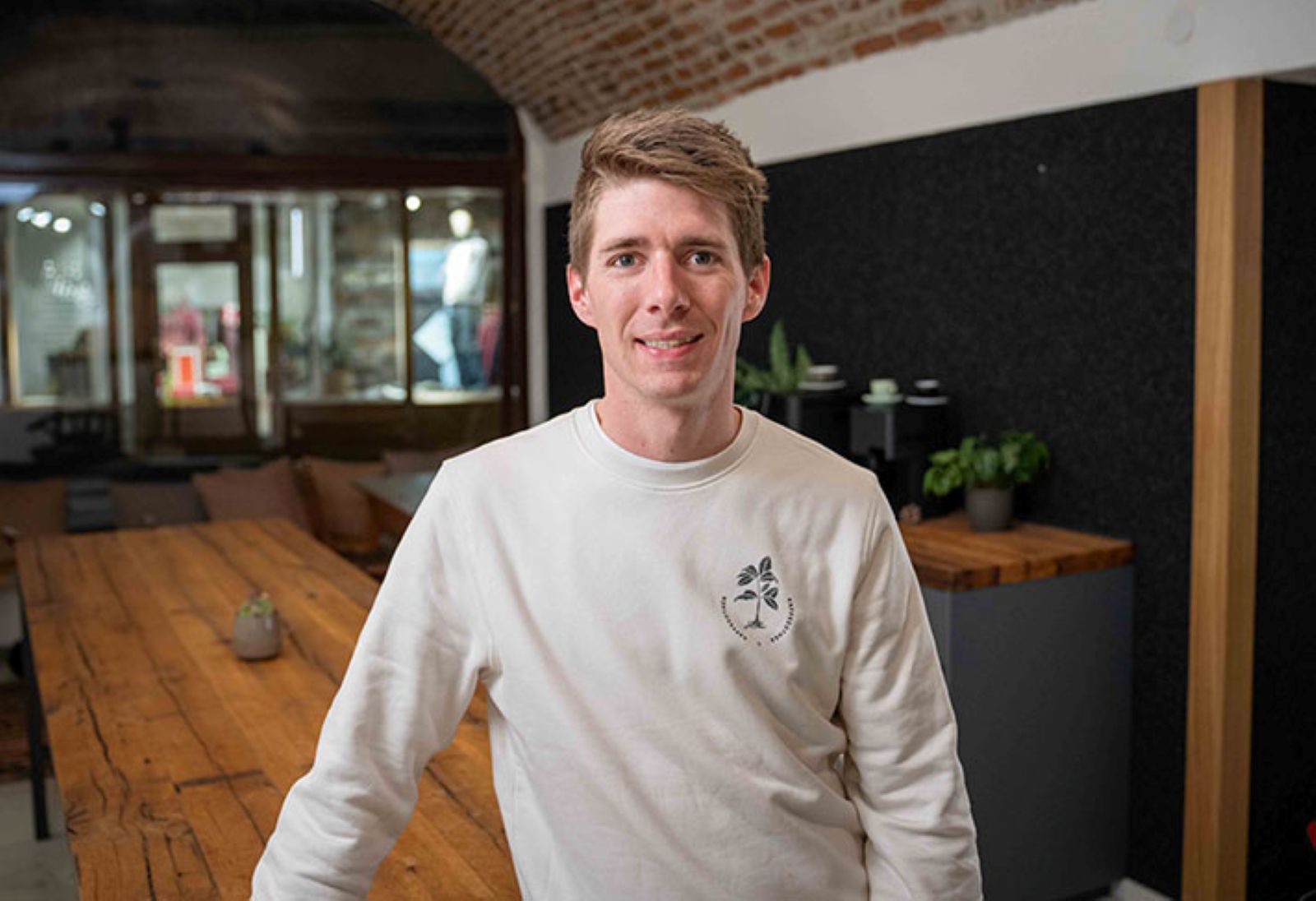 Stefan Grillmair in seinem Lokal.