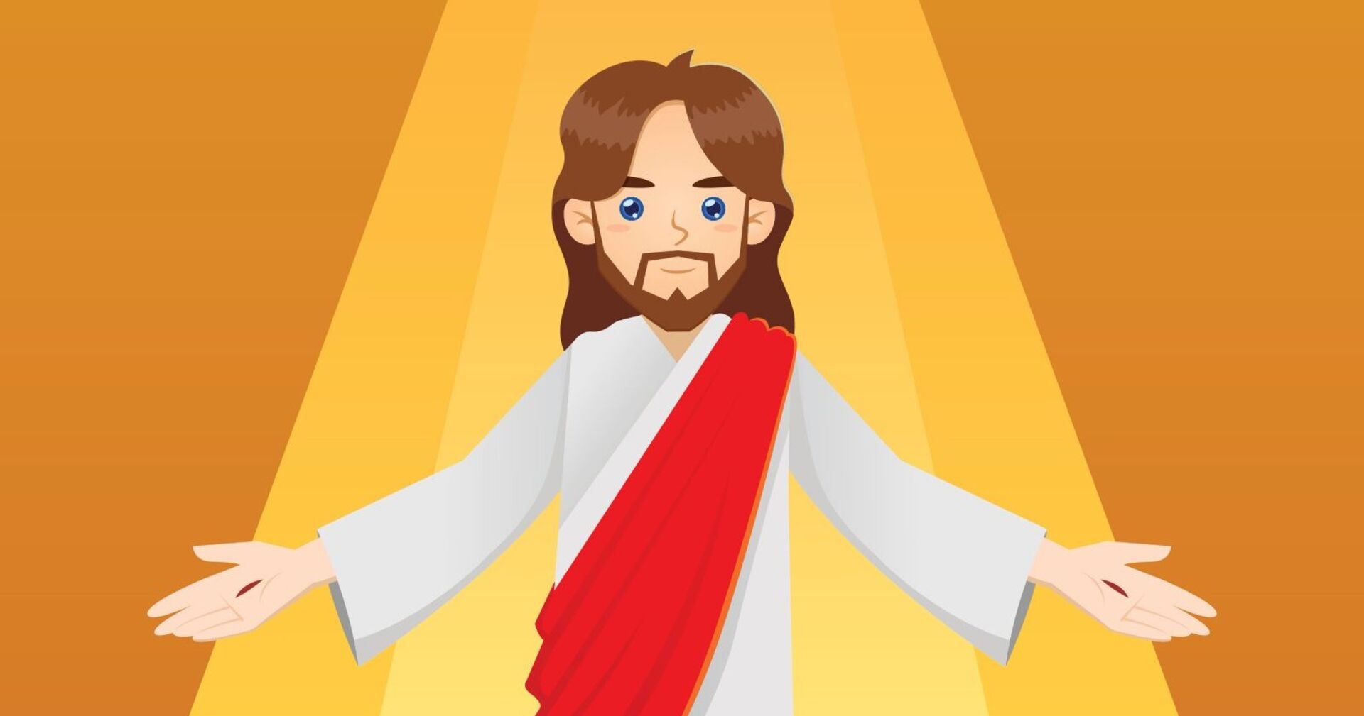 Jesus als Comicfigur.